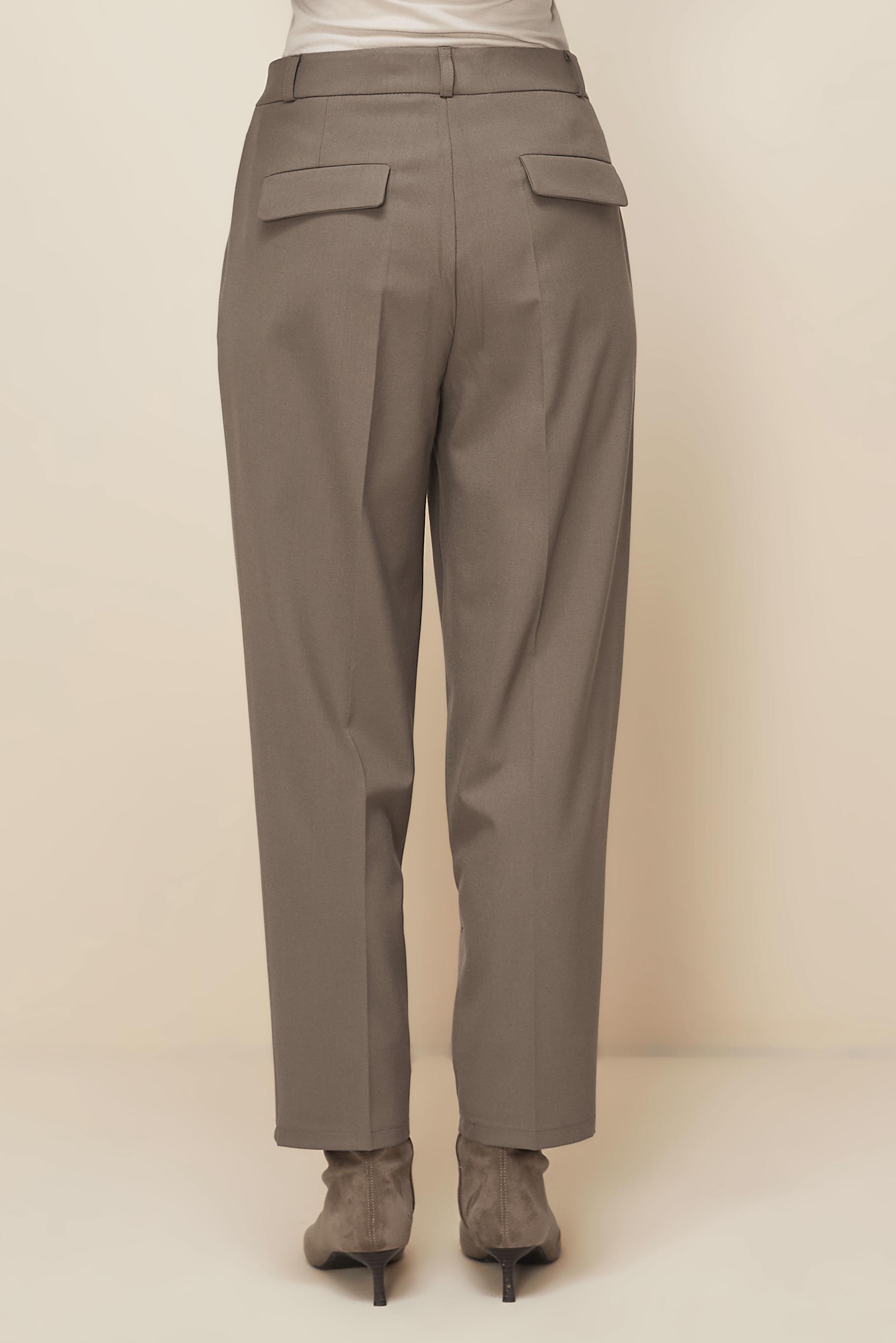 Tesettür giyim VİZON CEP DETAYLI PANTOLON 70907