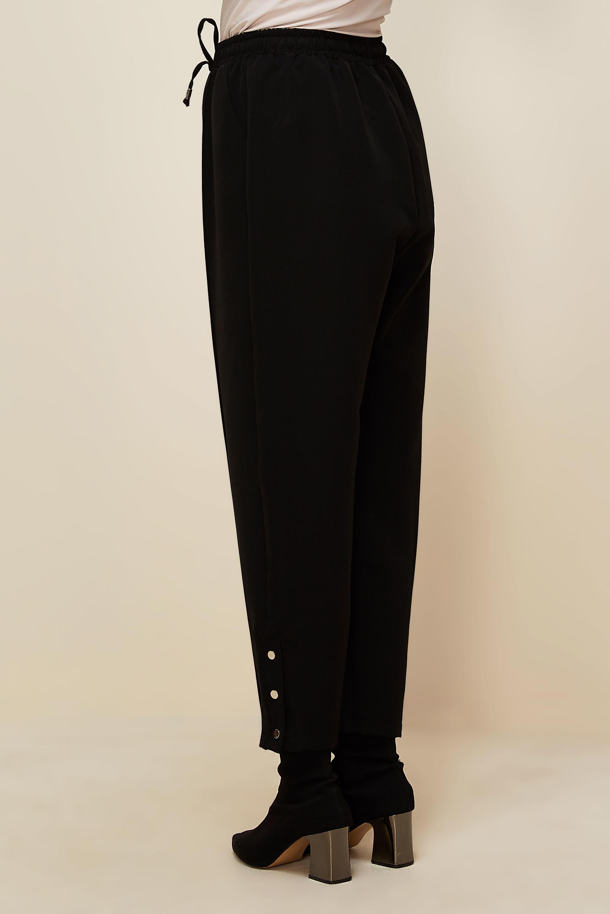 Hijab clothing BLACK SNAPPED TROUSERS 70908