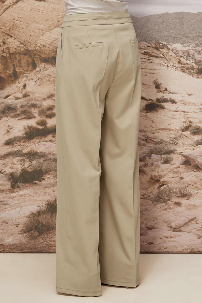 Vêtements hijab BEIGE PANTALON LARGE 70911 - ALVİNA
