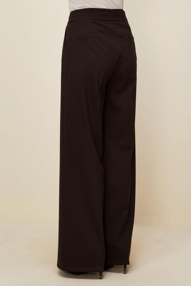 Vêtements hijab BRUN PANTALON LARGE 70911 - ALVİNA