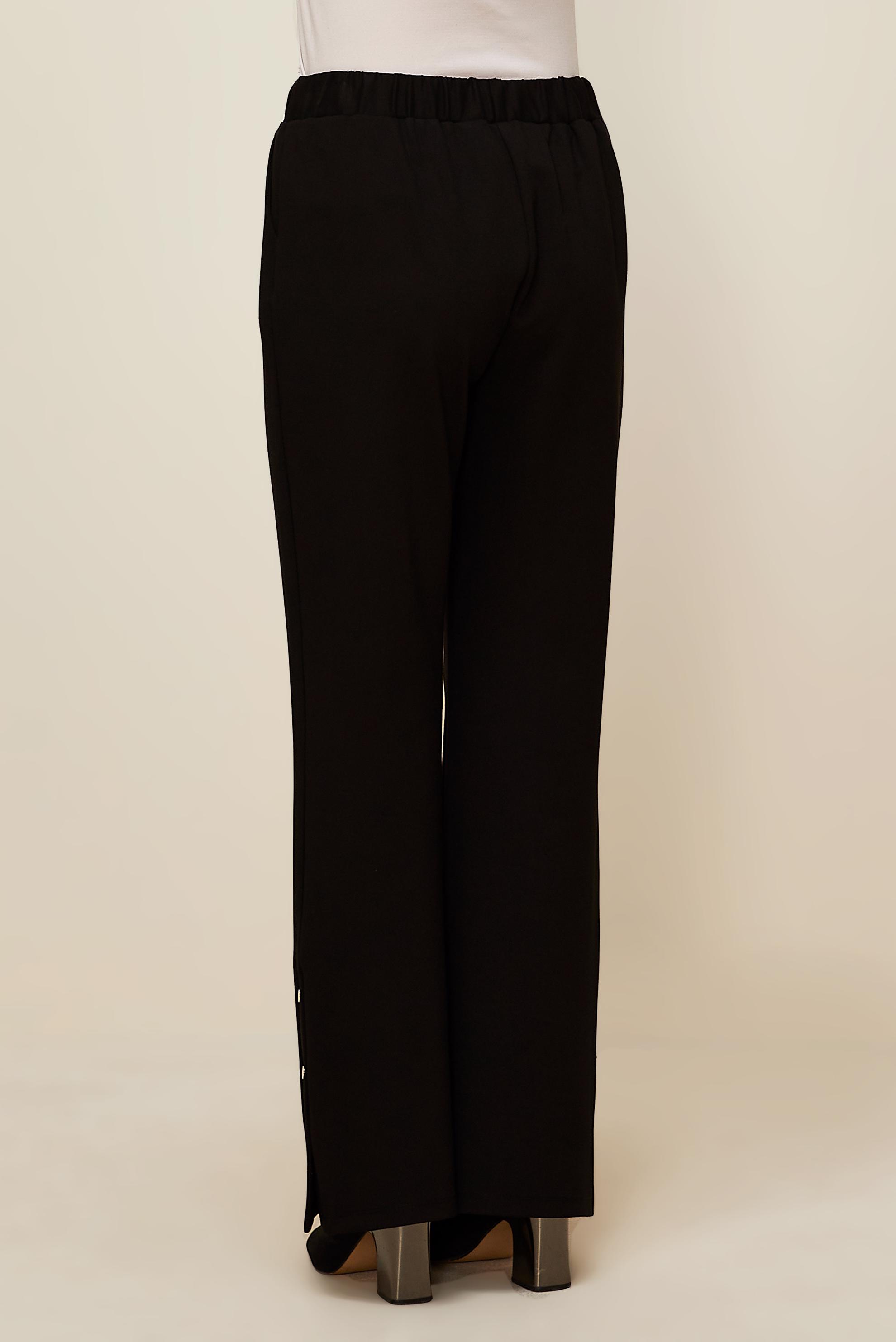 Hijab clothing BLACK SNAPPED TROUSERS 70912