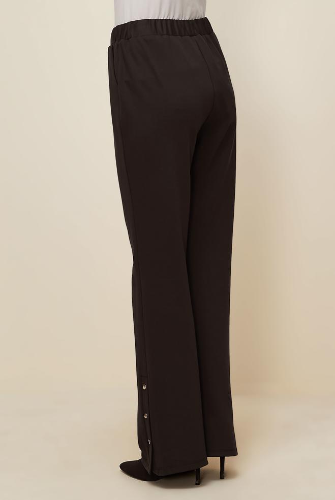 Hijab clothing BROWN SNAPPED TROUSERS 70912 - ALVİNA