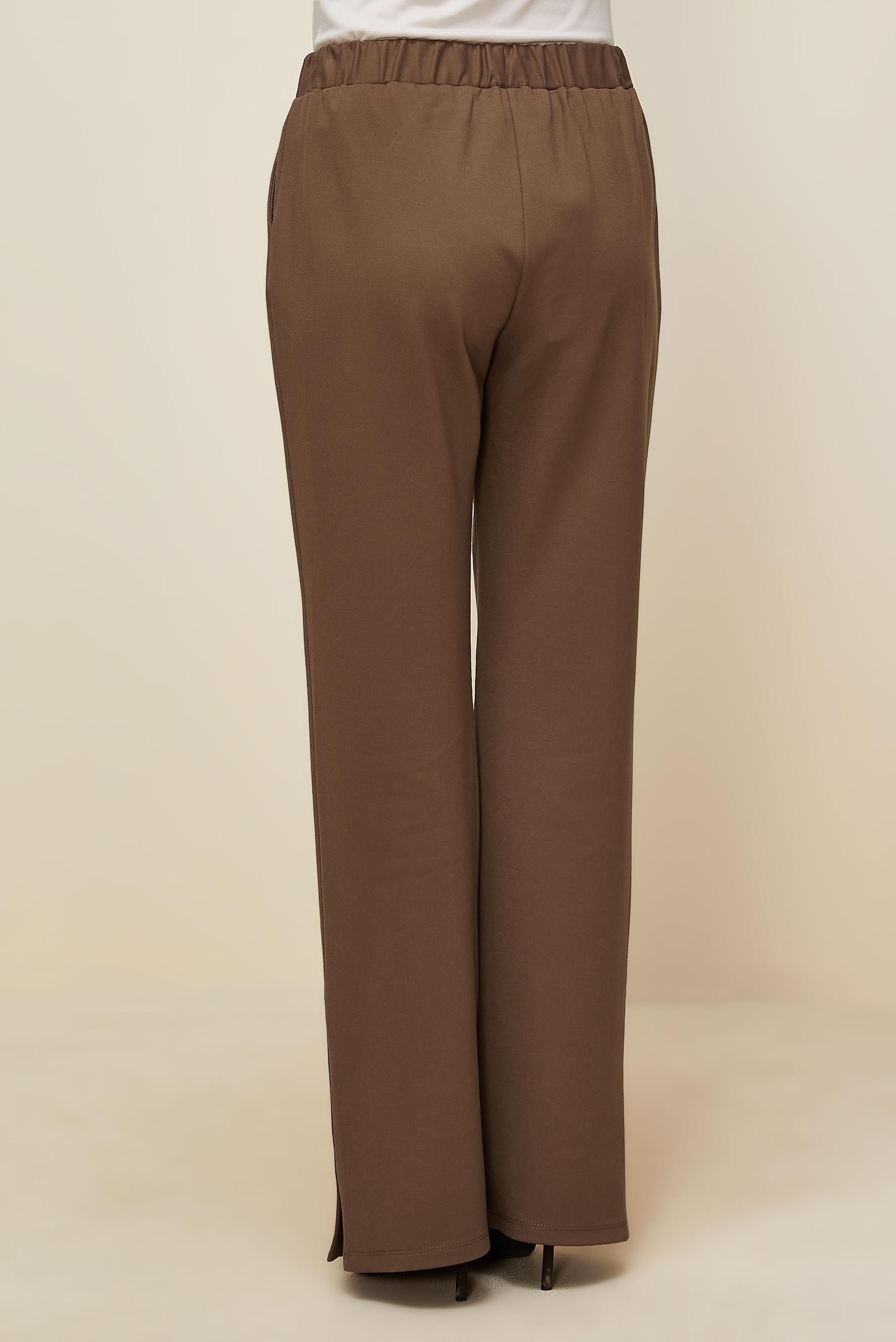 Vêtements hijab BRUN PANTALON DÉTAILLÉ À PRESSION 70912