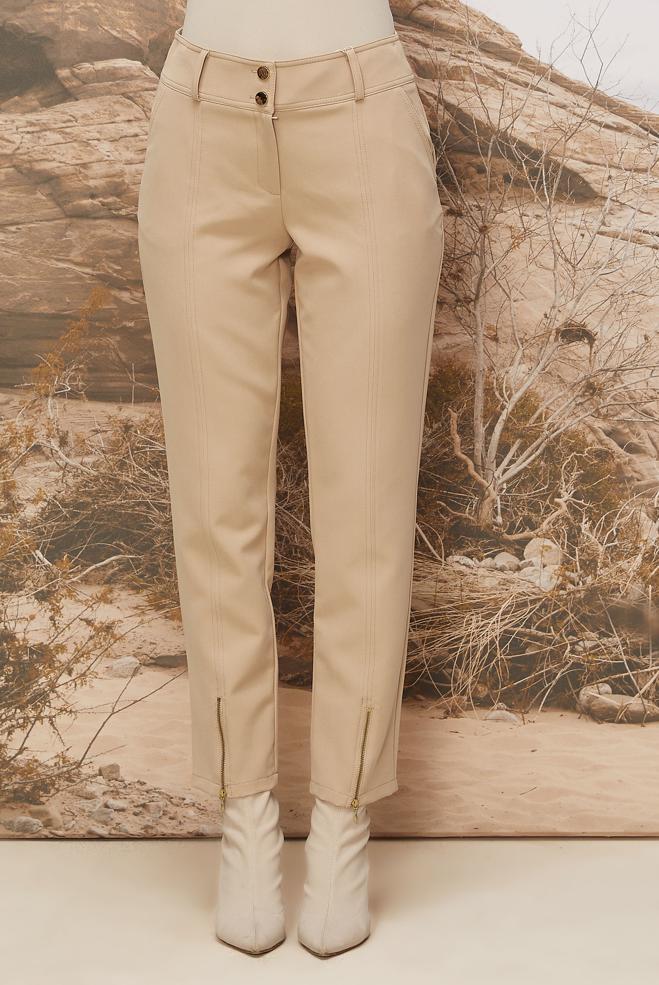 Hijab clothing BEIGE 70913 44102 PANTOLON 38-46 TEK 42 - ALVİNA