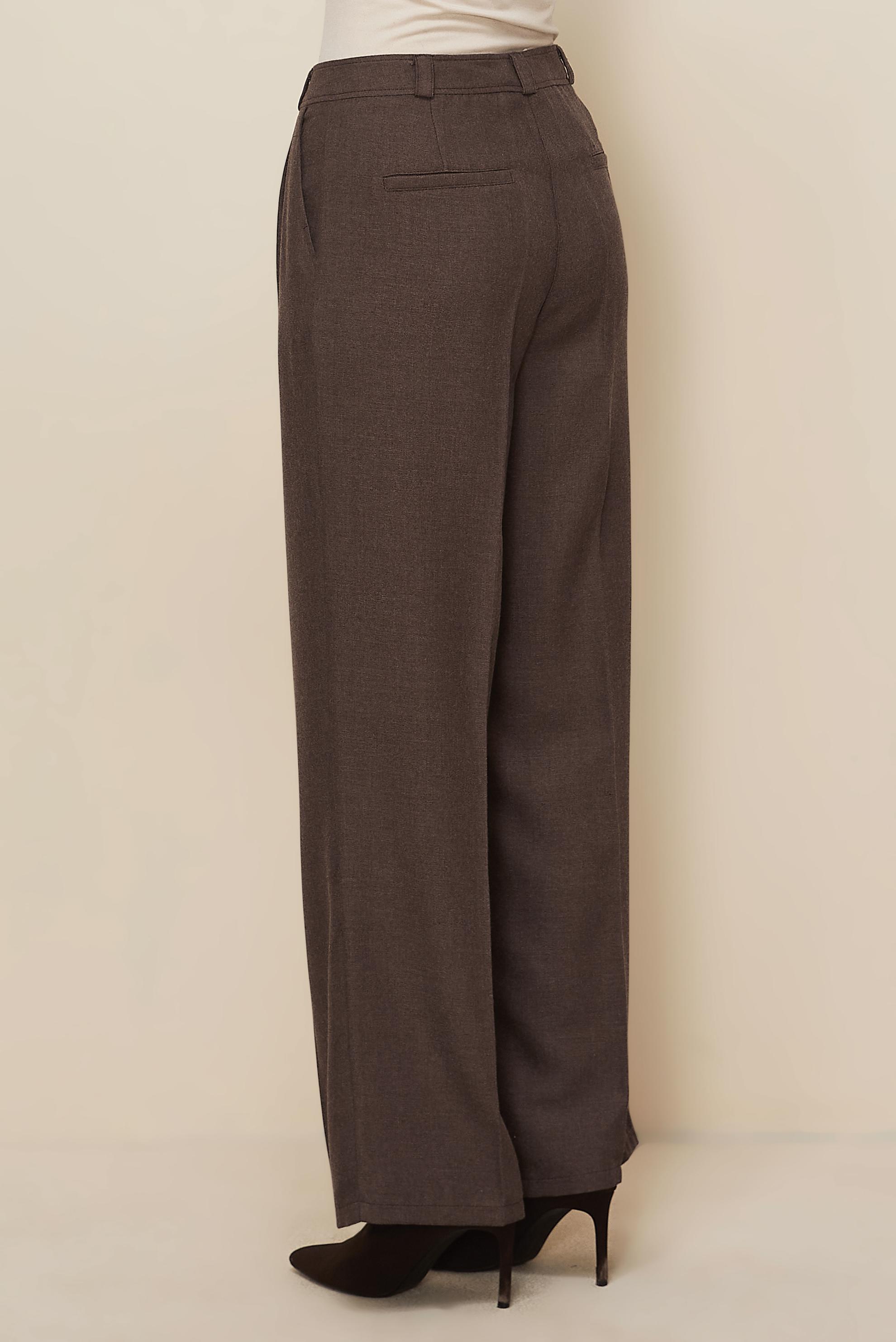 Vêtements hijab BRUN PANTOLON PALAZZO 70914