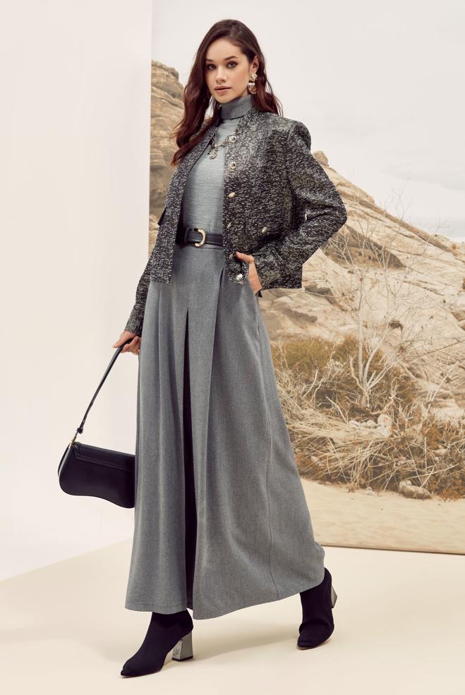 Hijab clothing GREY 70915 ARENDAL 70044 PANTOLON 38-46 TEK 40 - ALVİNA