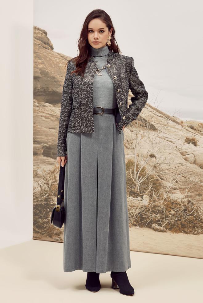 Hijab clothing GREY 70915 ARENDAL 70044 PANTOLON 38-46 TEK 40 - ALVİNA