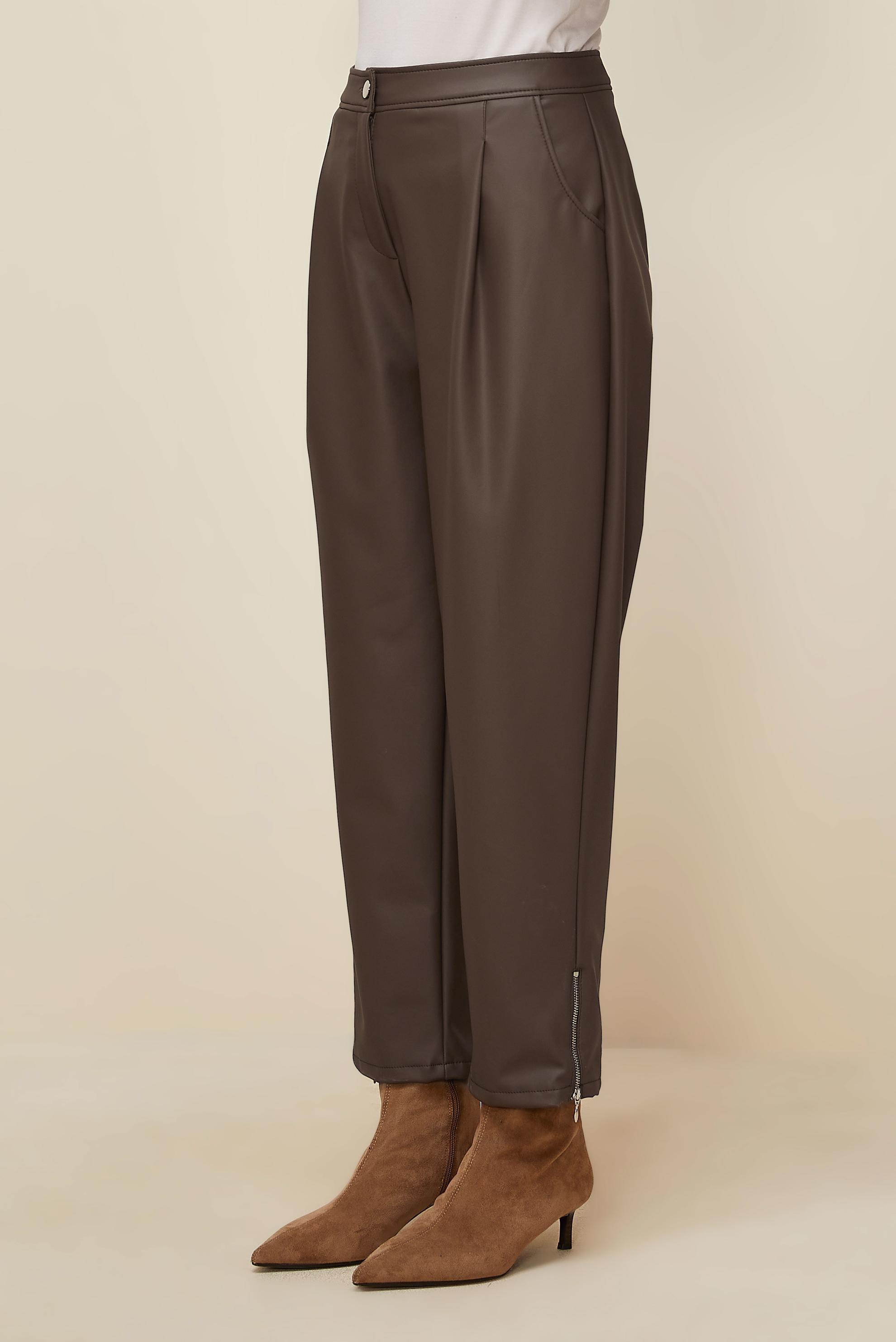 Vêtements hijab VISON PANTALON EN SIMILI CUIR 70916