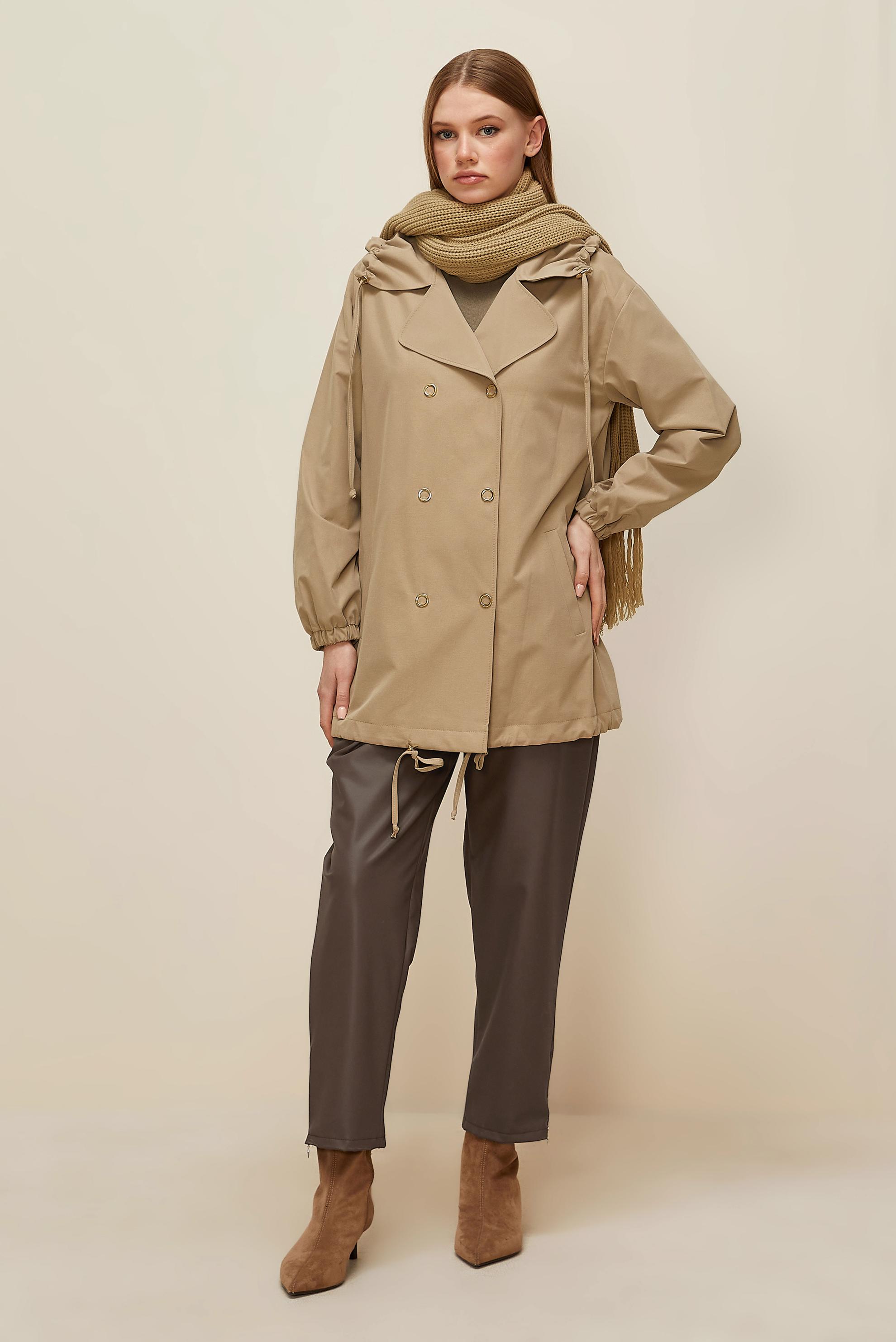 Vêtements hijab VISON PANTALON EN SIMILI CUIR 70916