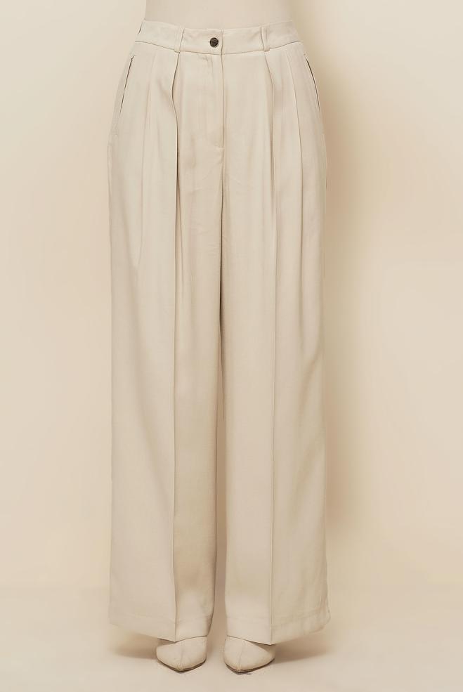 Tesettür giyim BEJ 70917 RD-421 PANTOLON 38-44 TEK40 - ALVİNA