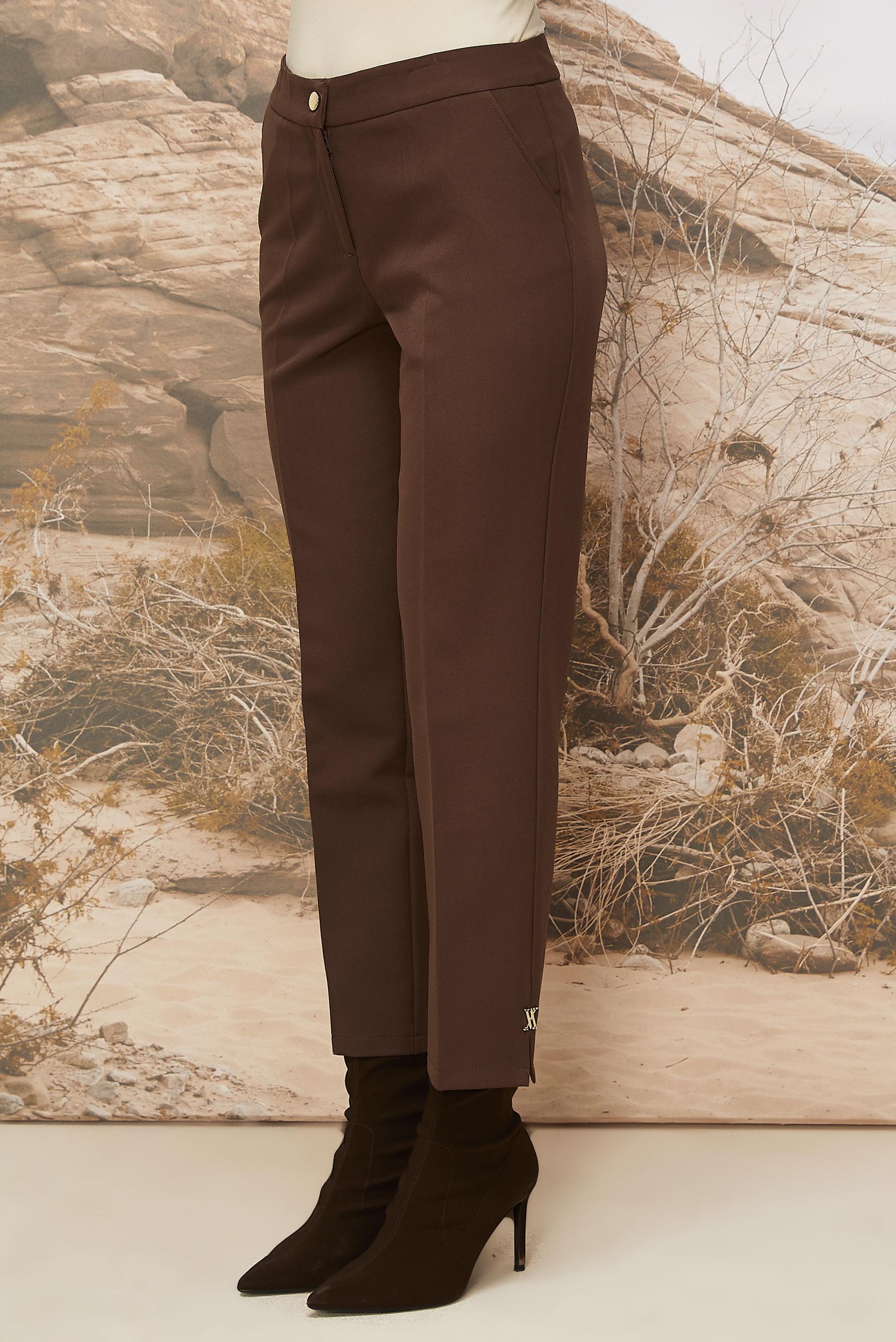 Hijab clothing BROWN 70918 44102 PANTOLON 38-48 TEK42