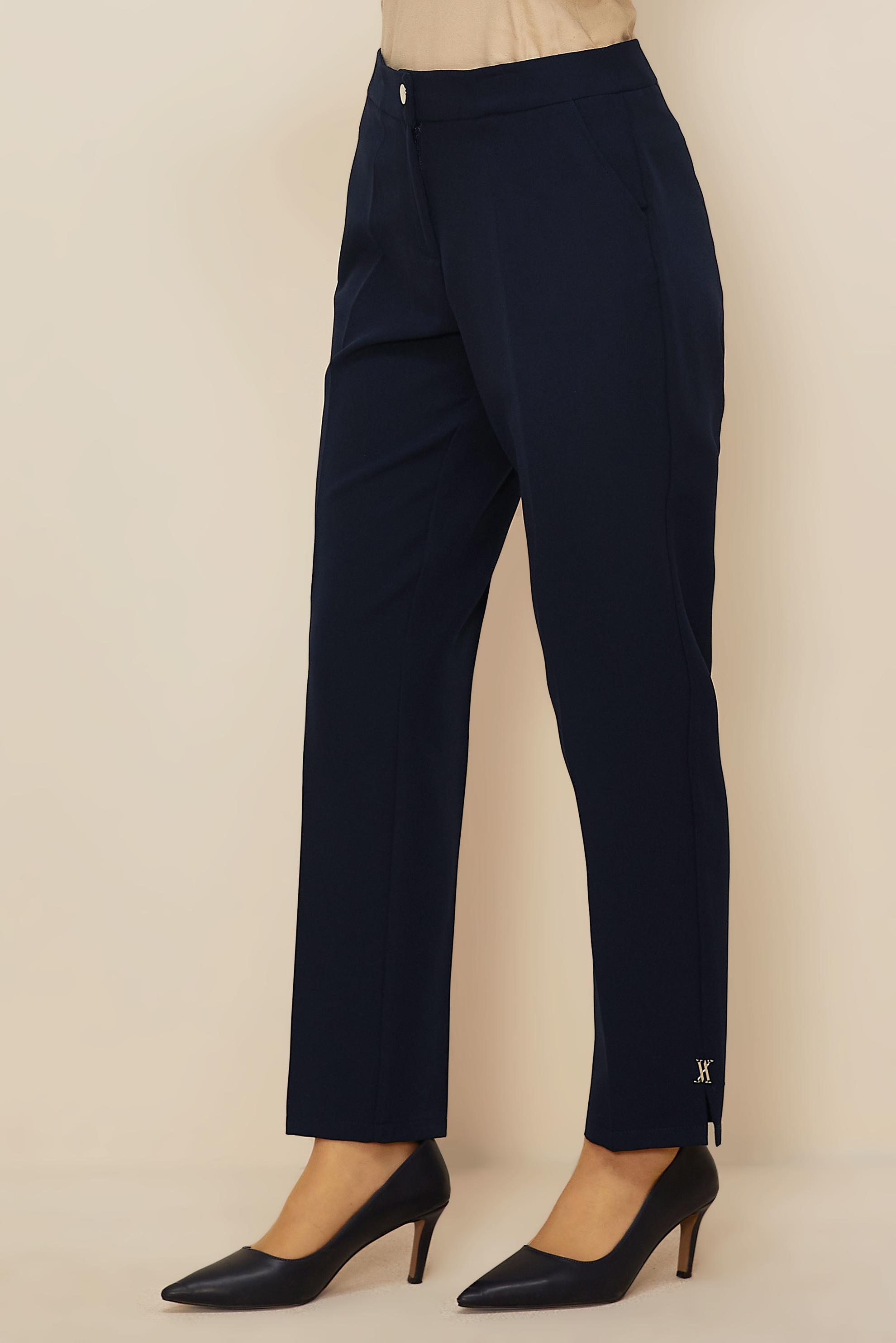 Tesettür giyim LACİVERT DÜZ KESİM PANTOLON 70918