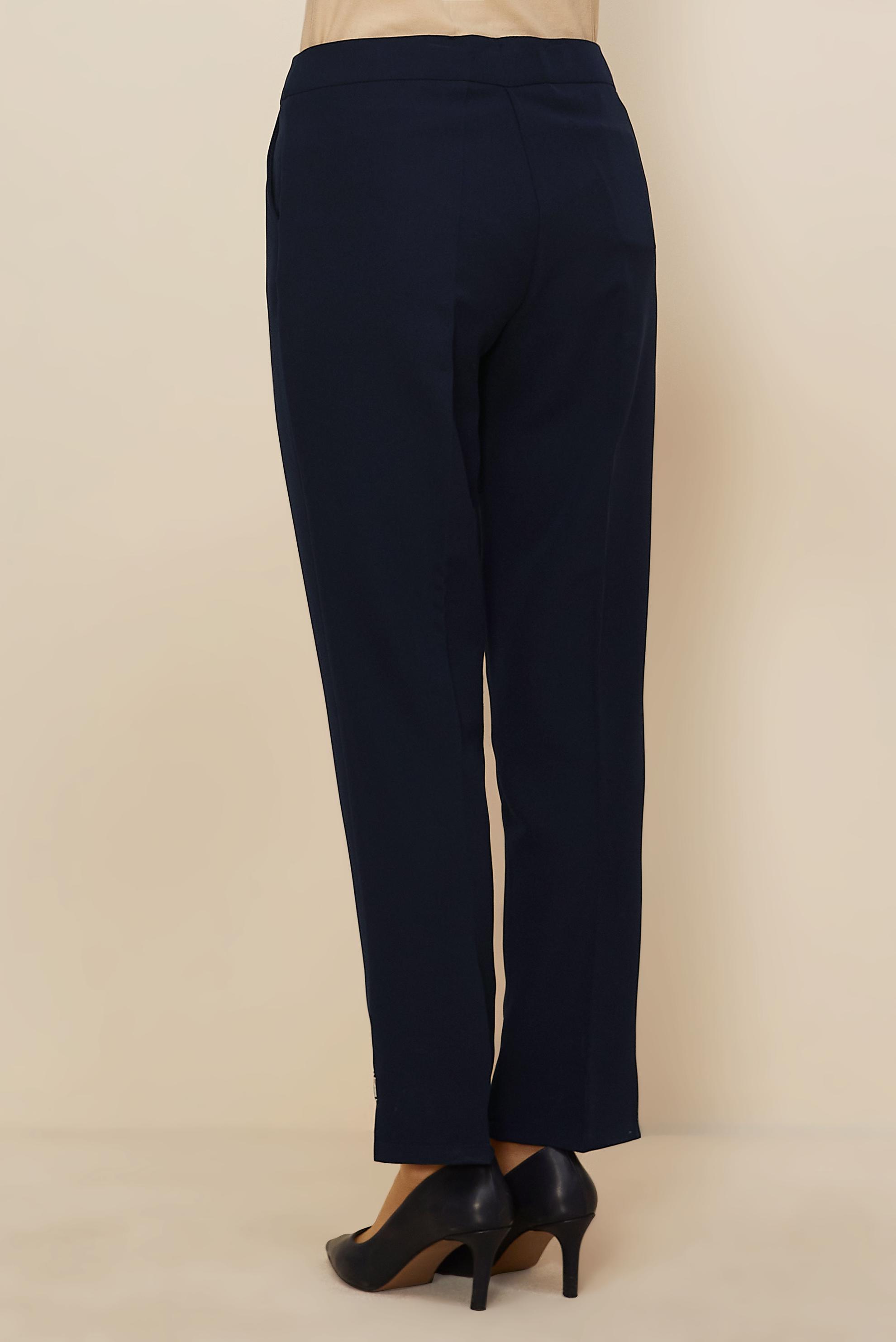 Tesettür giyim LACİVERT DÜZ KESİM PANTOLON 70918