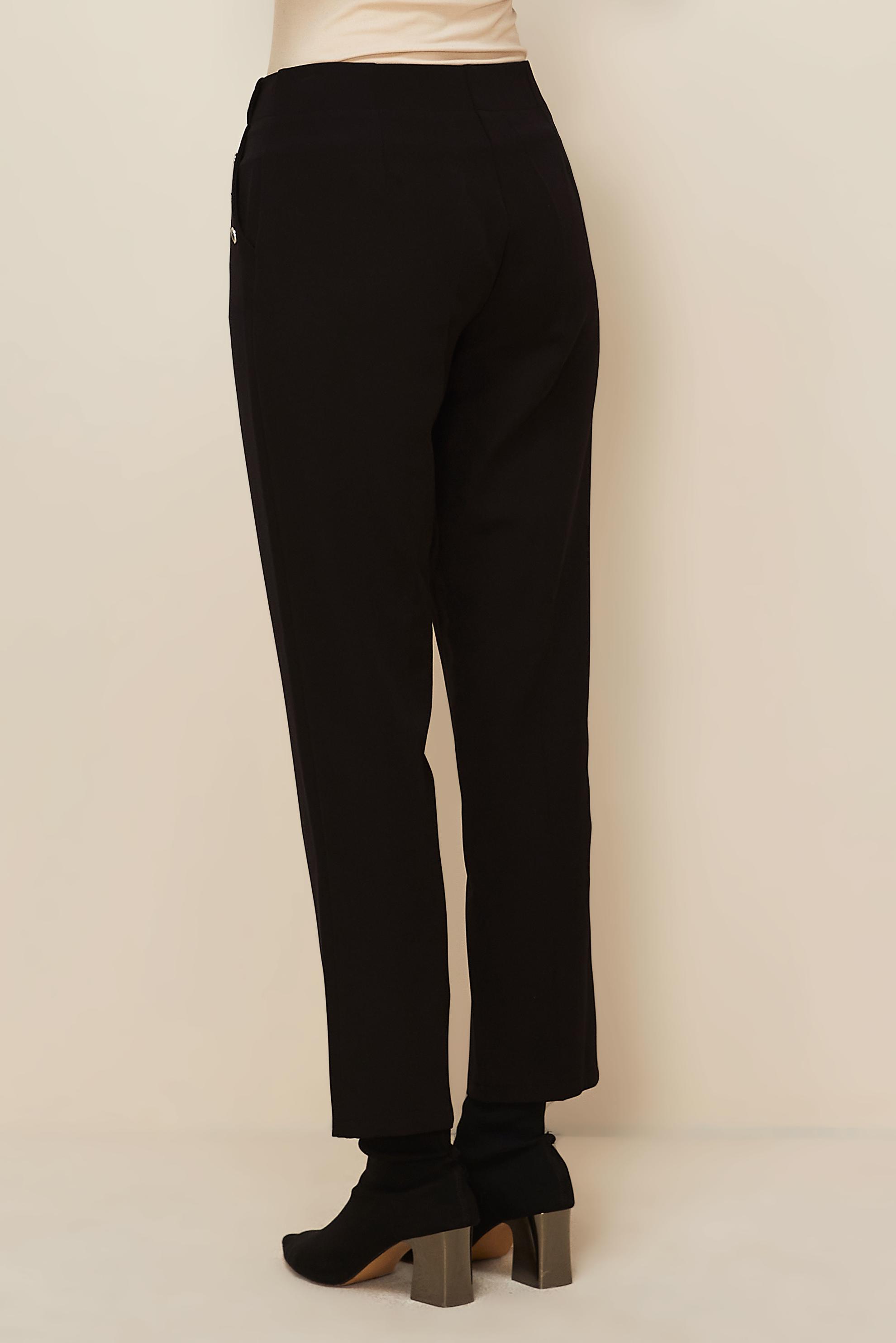 Vêtements hijab NOIR PANTALON COUPE DROITE 70919