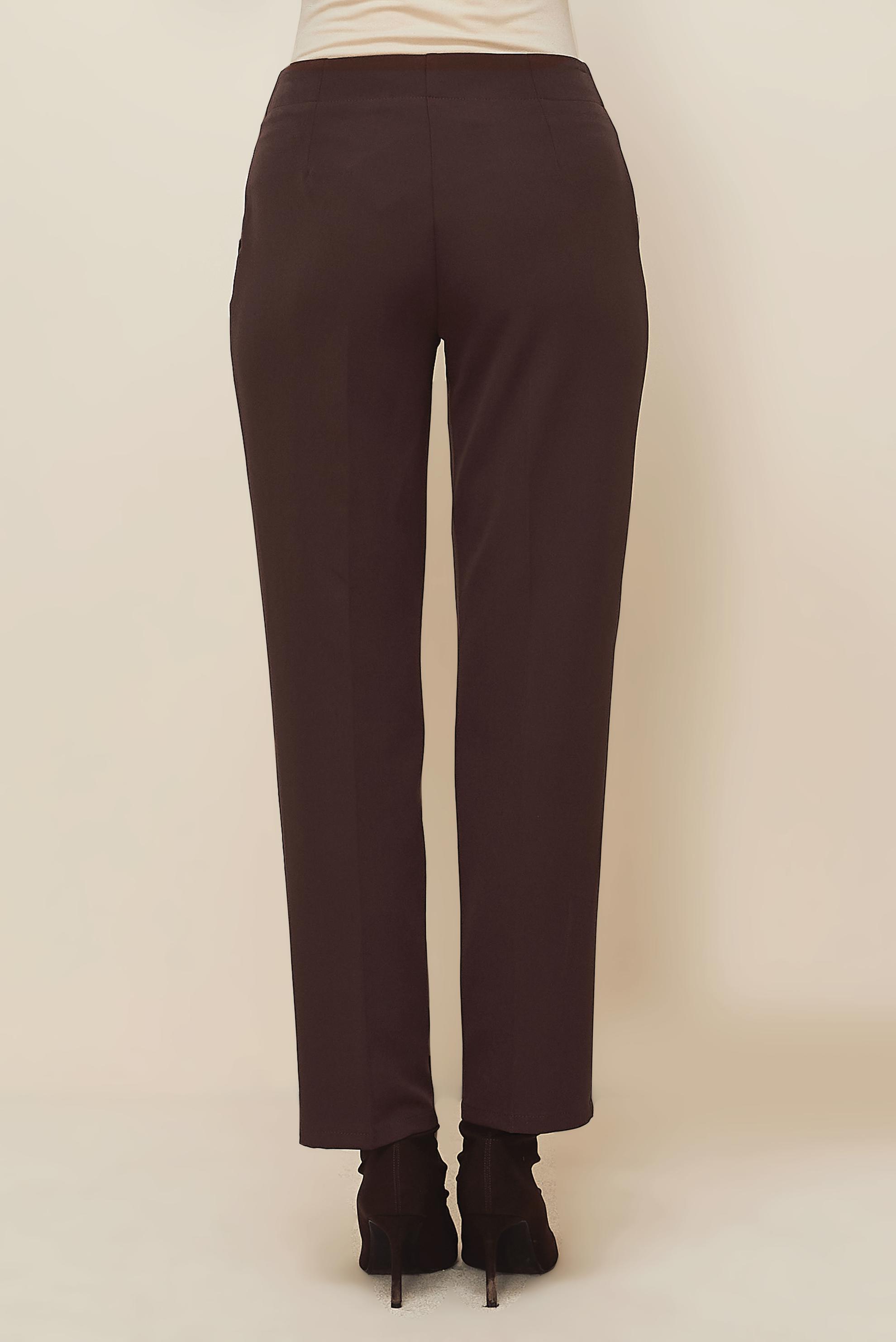 Vêtements hijab BRUN PANTALON COUPE DROITE 70919