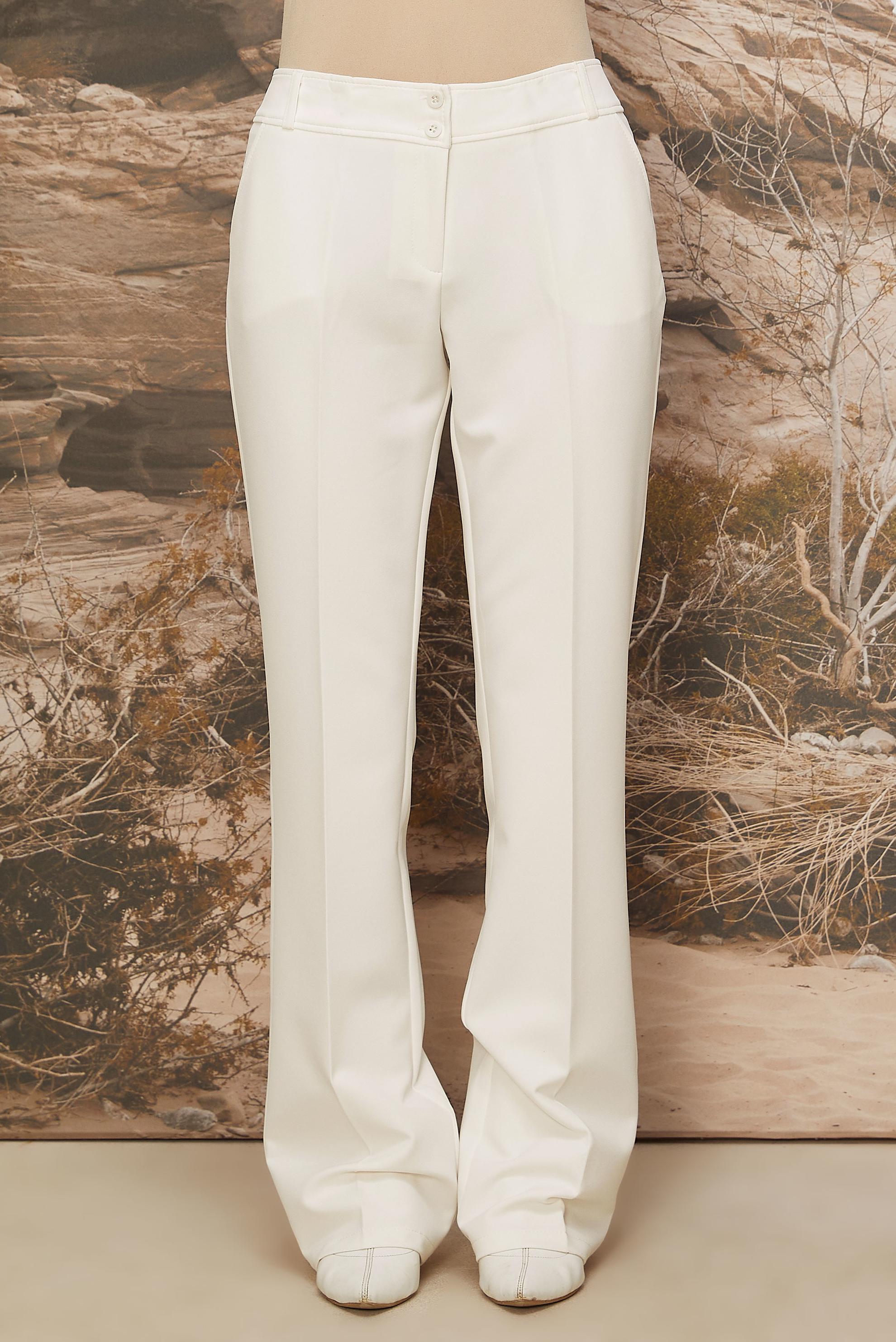 Hijab clothing WHITE STRAIGHT LEG PANTS 70920