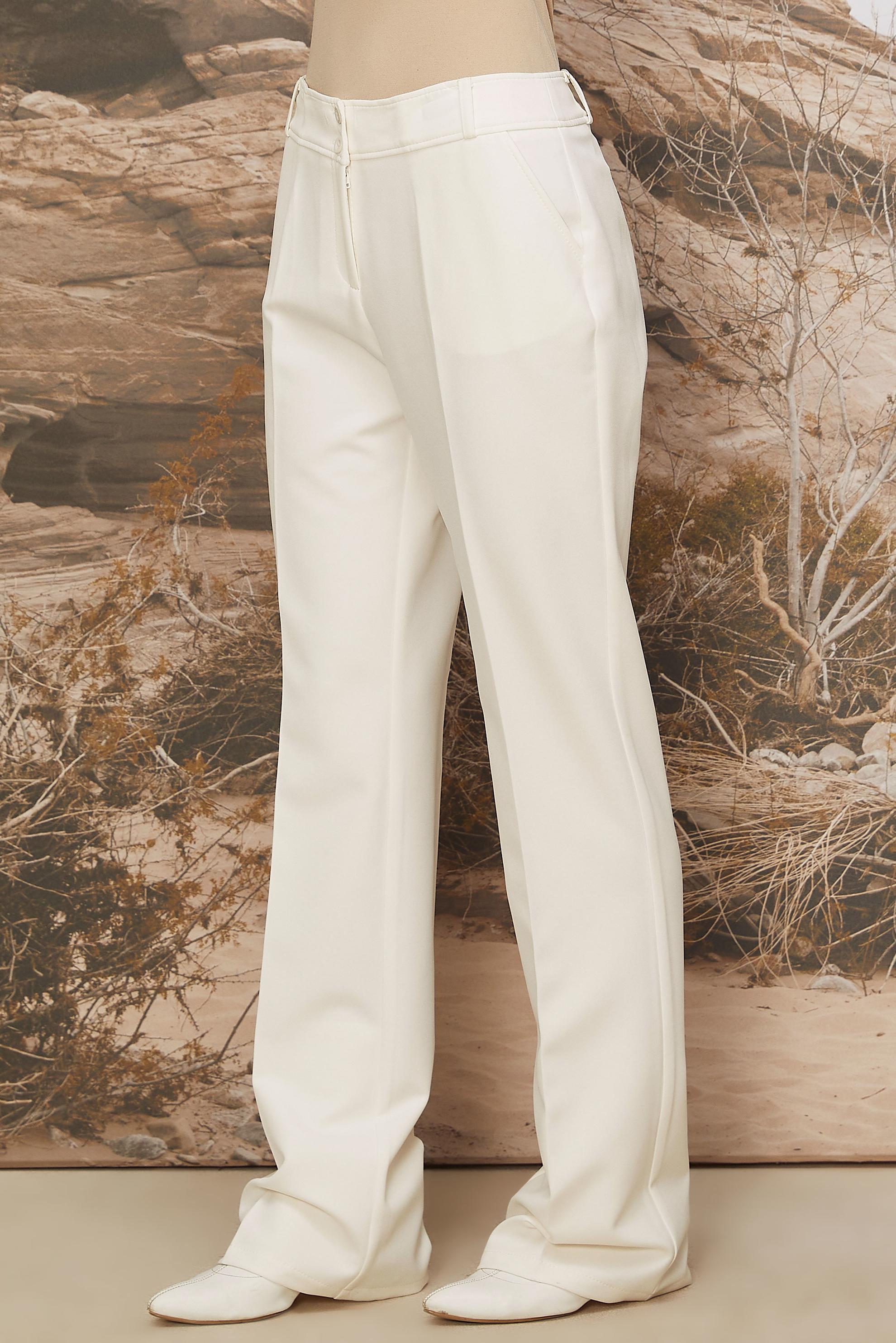 Hijab clothing WHITE STRAIGHT LEG PANTS 70920