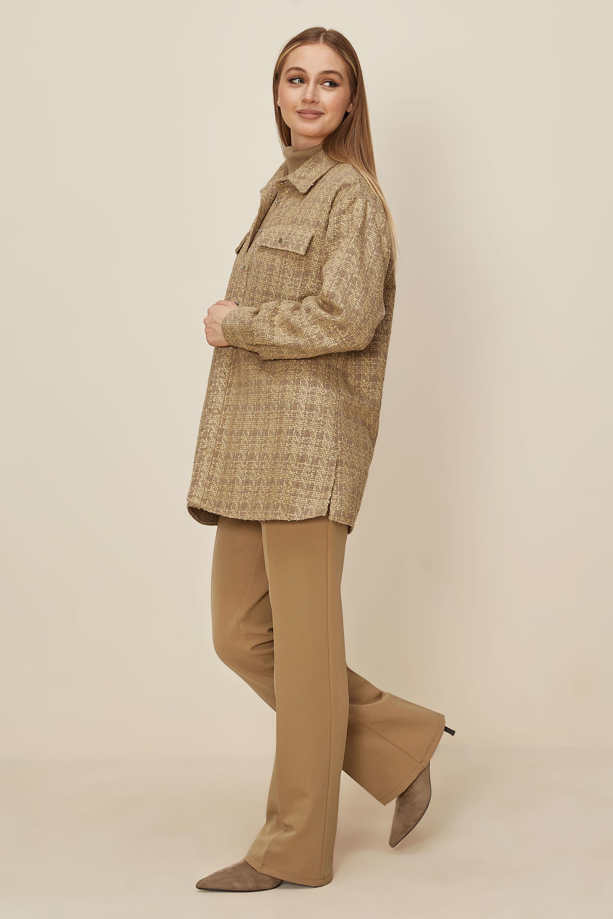 Hijab clothing BROWN STRAIGHT LEG PANTS 70920