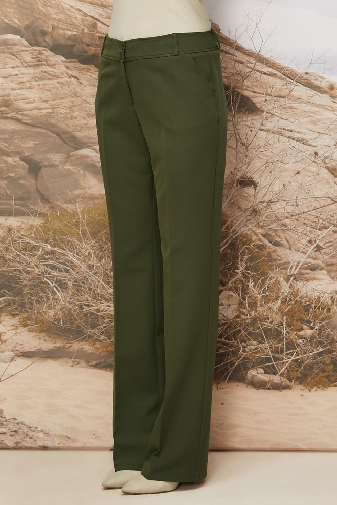 Tesettür giyim HAKİ 70920 44096 PANTOLON 40-48 TEK 38 - ALVİNA