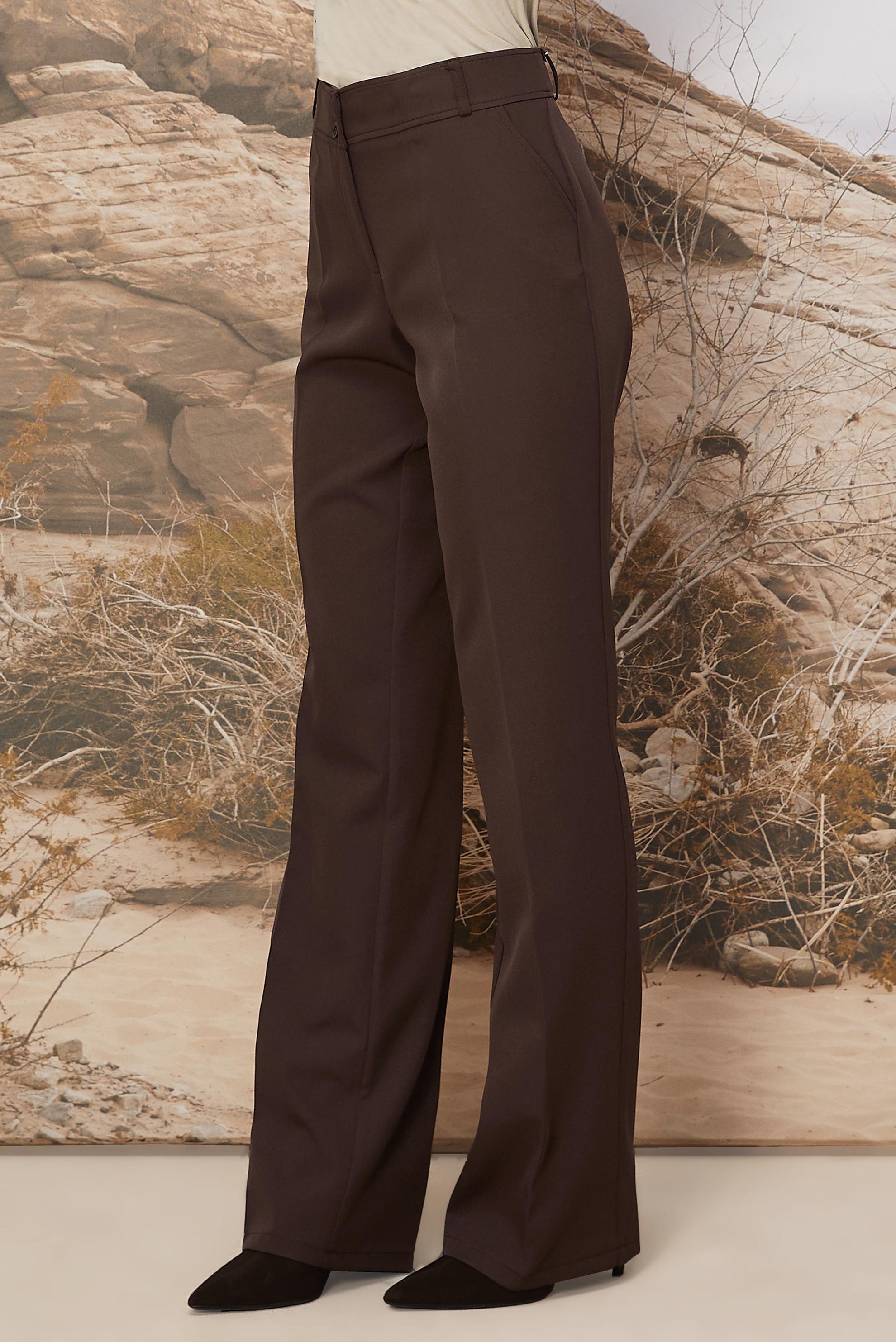 Hijab clothing BROWN STRAIGHT LEG PANTS 70920