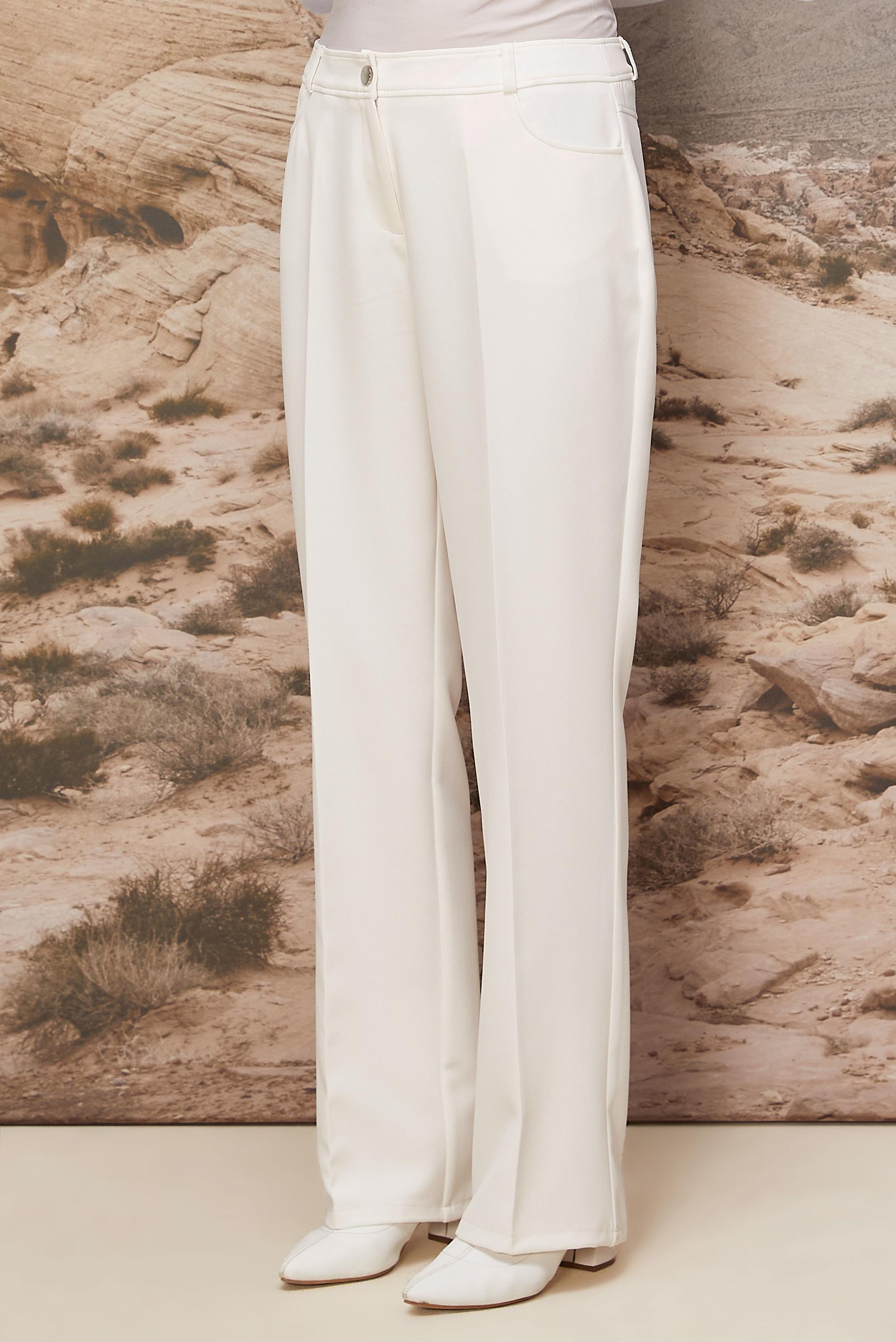 Hijab clothing WHITE STRAIGHT CUT PANTS 70921