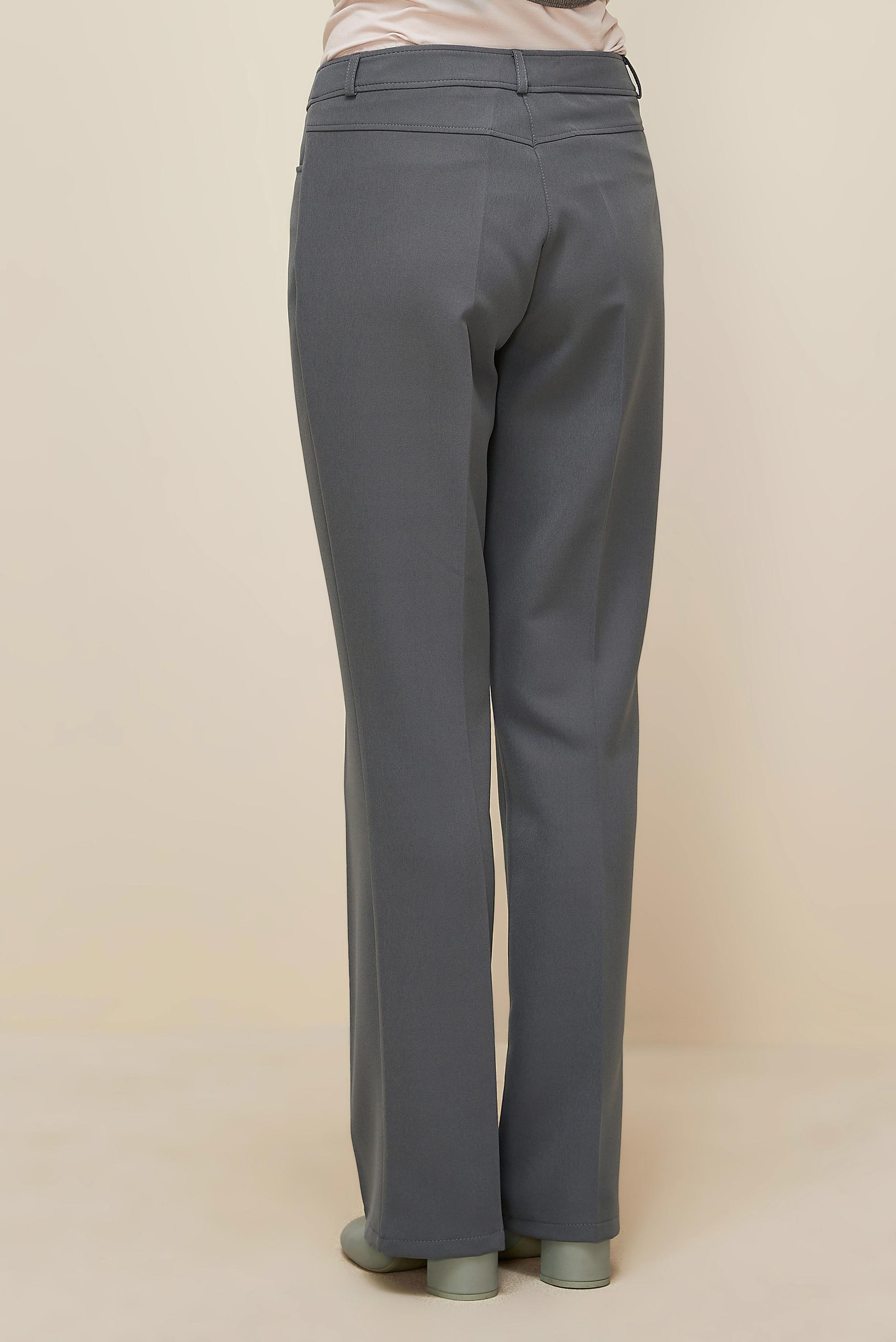 Tesettür giyim GRİ DÜZ PAÇA PANTOLON 70921