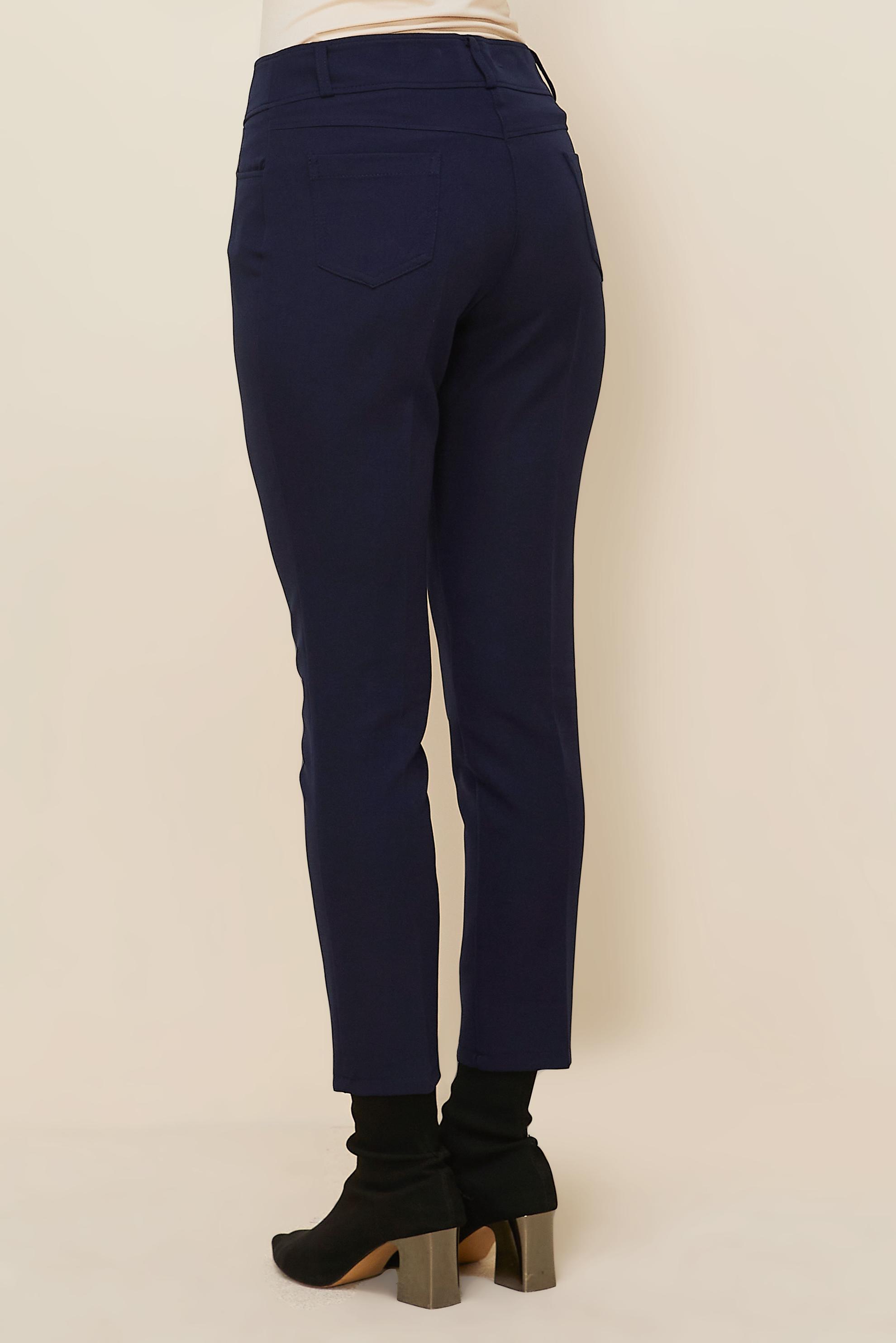 Hijab clothing NAVY BLUE STRAIGHT CUT PANTS 70922