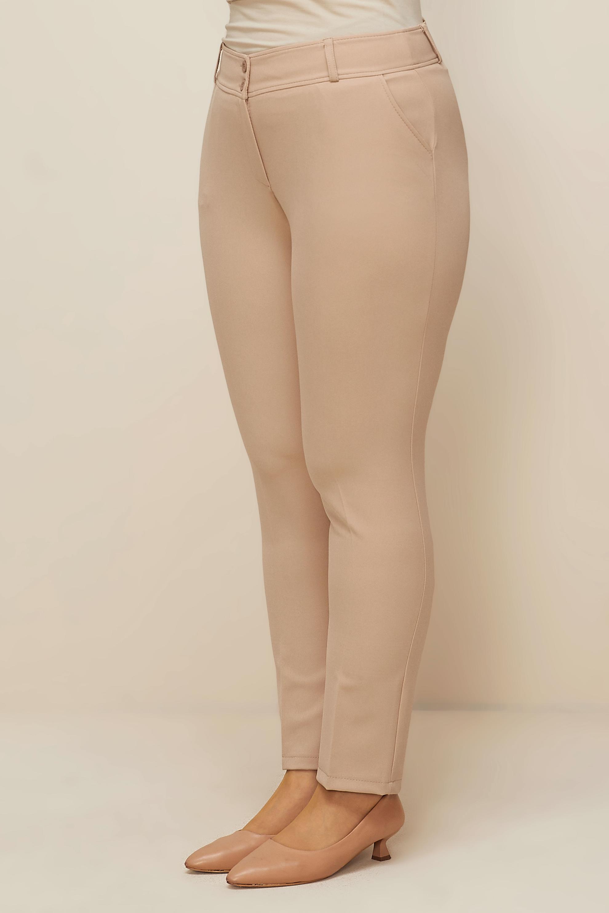 Vêtements hijab BEIGE PANTALON COUPE DROITE 70923