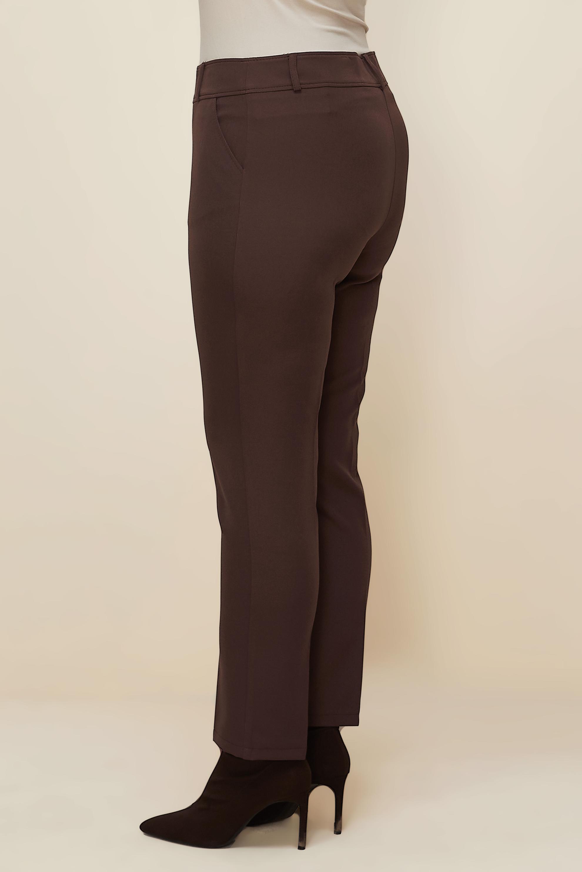 Vêtements hijab BRUN PANTALON COUPE DROITE 70923