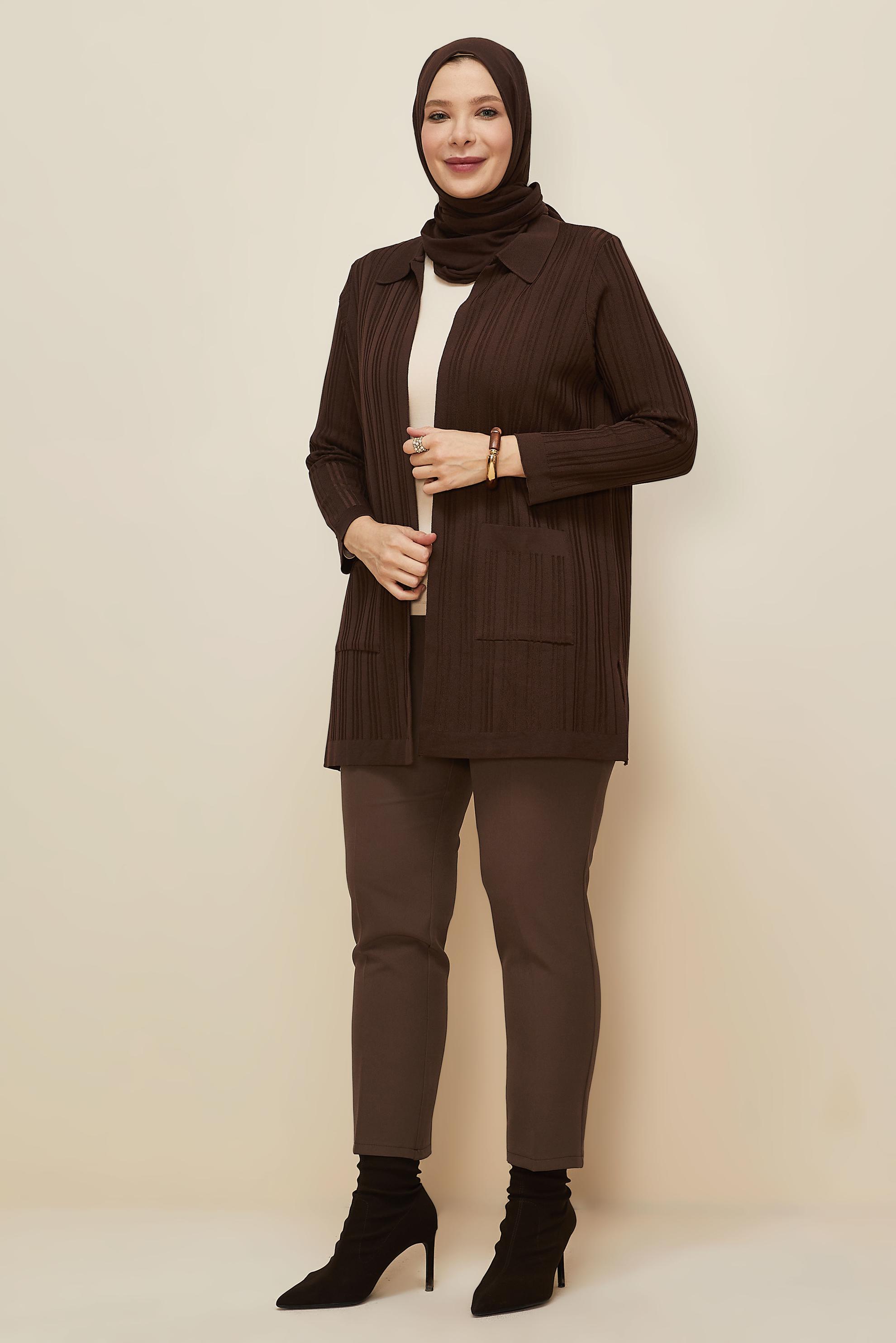 Vêtements hijab VISON PANTALON COUPE DROITE 70923
