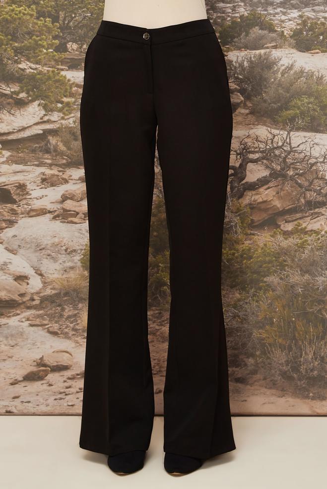 Vêtements hijab NOIR PANTALON LARGE 70924 - ALVİNA