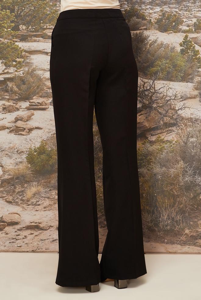 Vêtements hijab NOIR PANTALON LARGE 70924 - ALVİNA