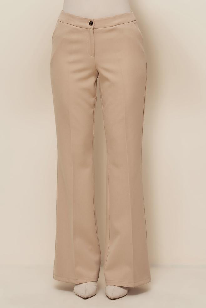Vêtements hijab BEIGE PANTALON LARGE 70924 - ALVİNA