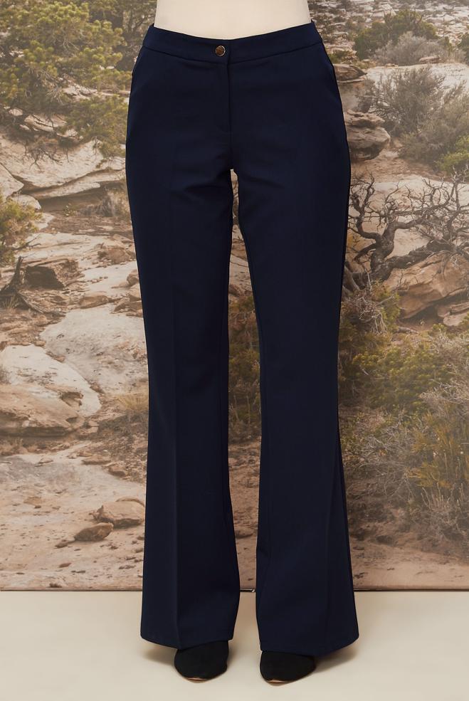 Tesettür giyim LACİVERT 70924 44102 PANTOLON 38-46 TEK 42 - ALVİNA