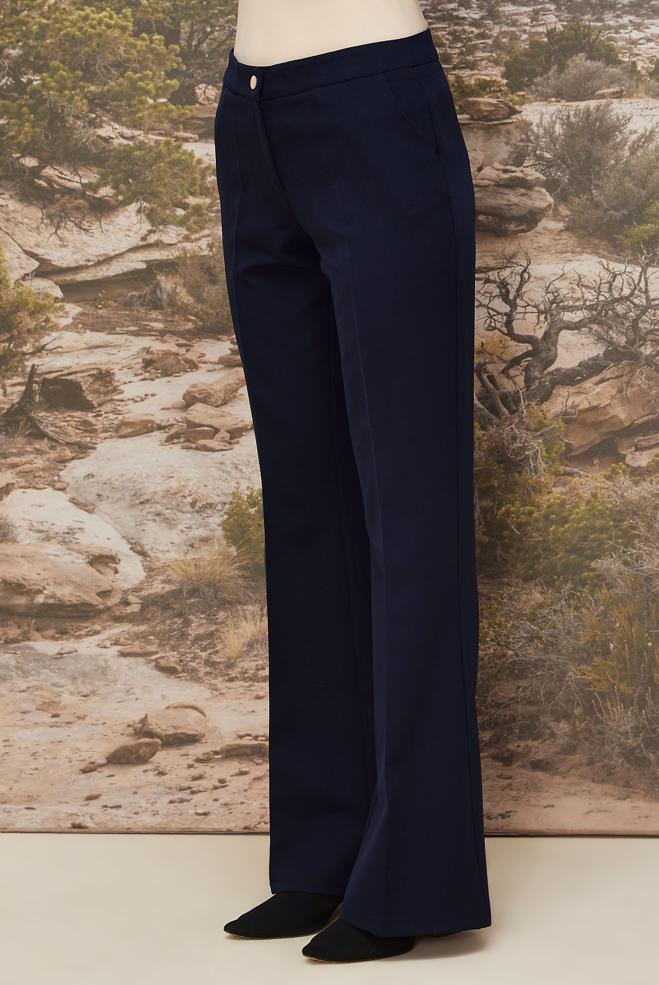 Tesettür giyim LACİVERT 70924 44102 PANTOLON 38-46 TEK 42 - ALVİNA