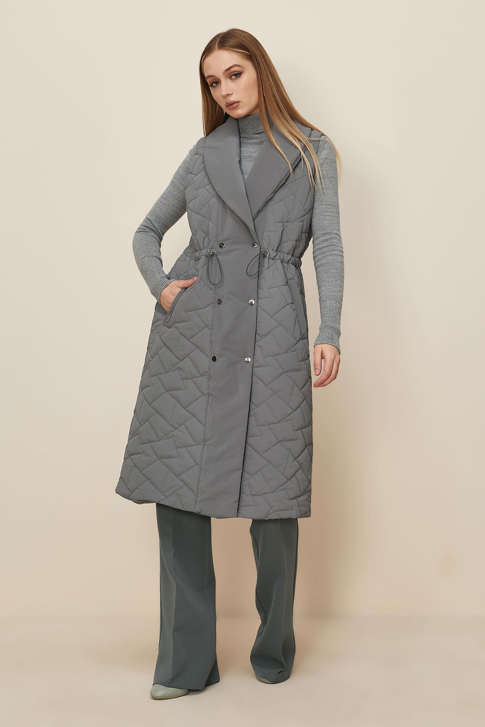 Tesettür giyim GRİ BOL PAÇA PANTOLON 70924