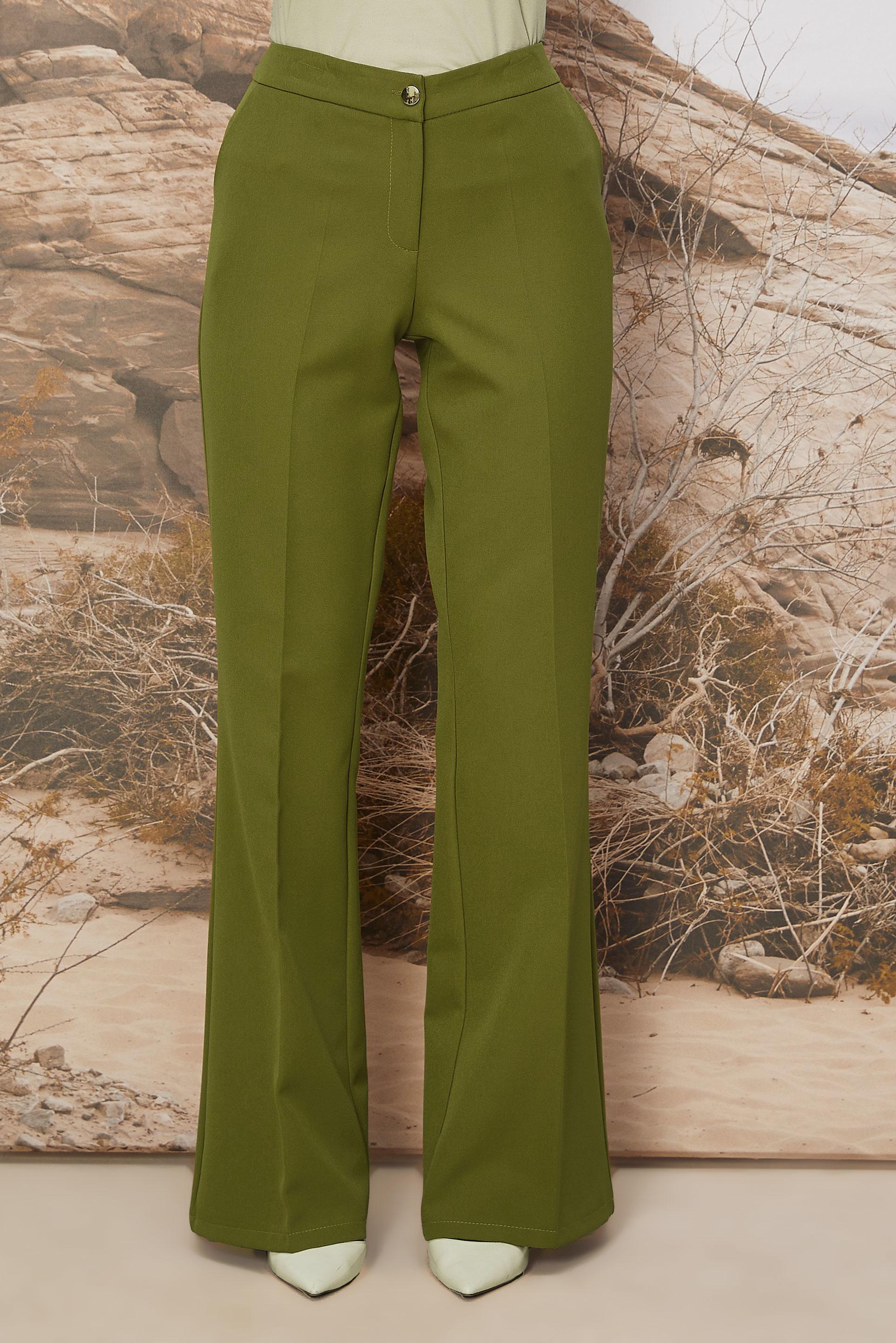 Hijab clothing GREEN WIDE LEG PANTS 70924