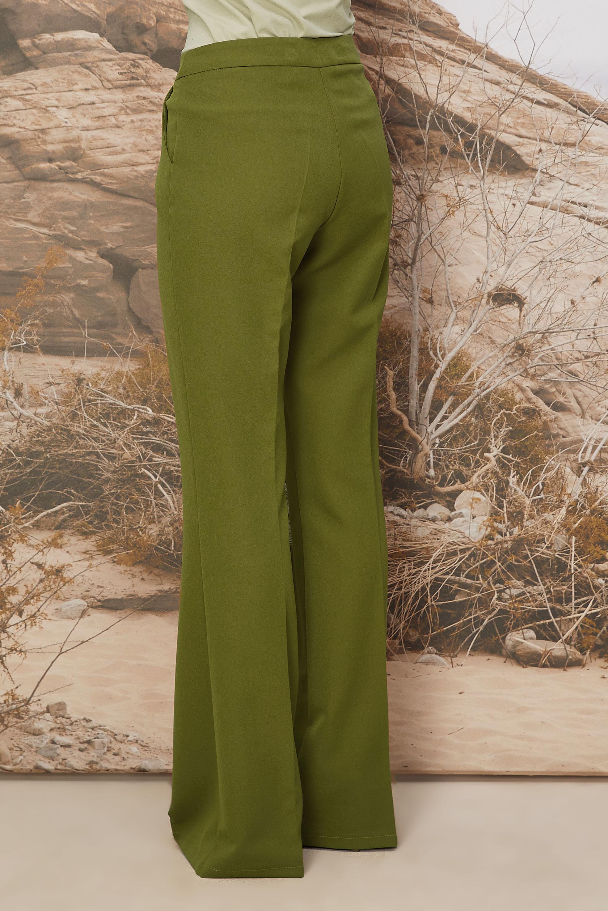 Hijab clothing GREEN WIDE LEG PANTS 70924
