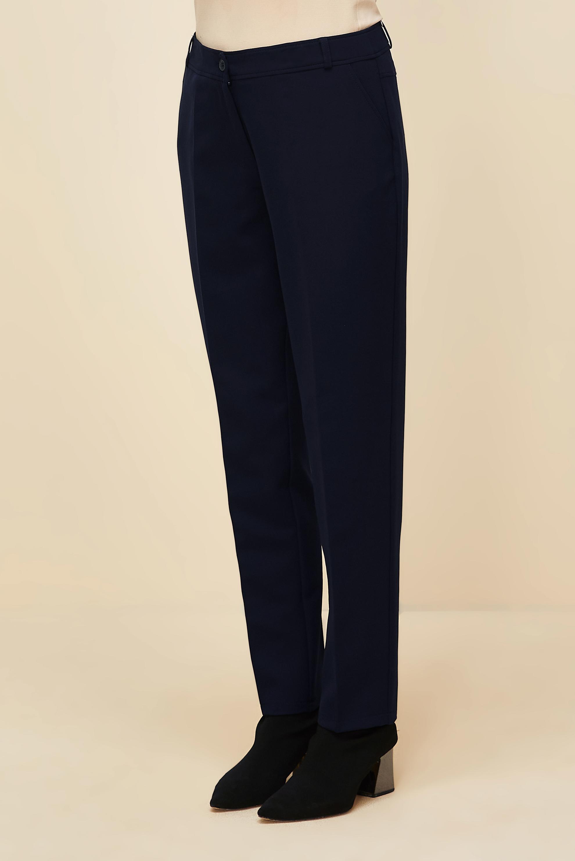 Tesettür giyim LACİVERT HAVUÇ KESİM PANTOLON 70925