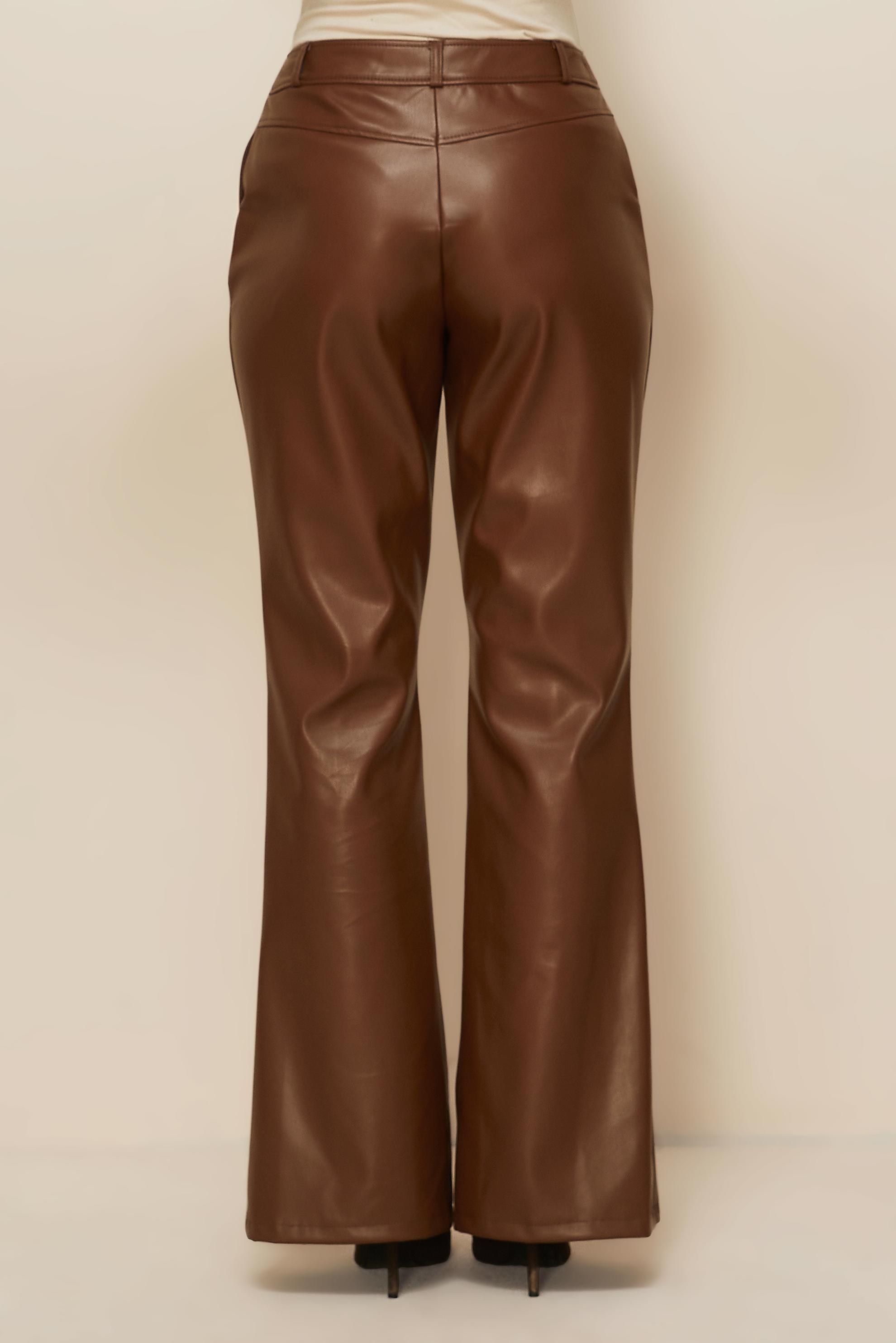 Vêtements hijab TABA PANTALON SIMILI CUIR 70928