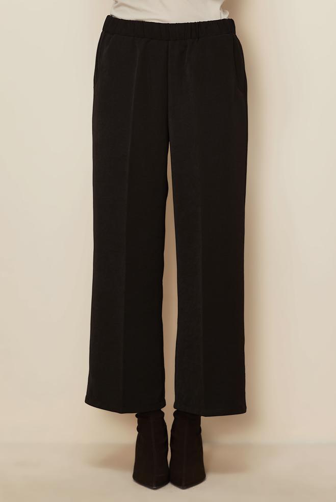 Vêtements hijab BRUN PANTALON GRANDE TAILLE 70929 - ALVİNA