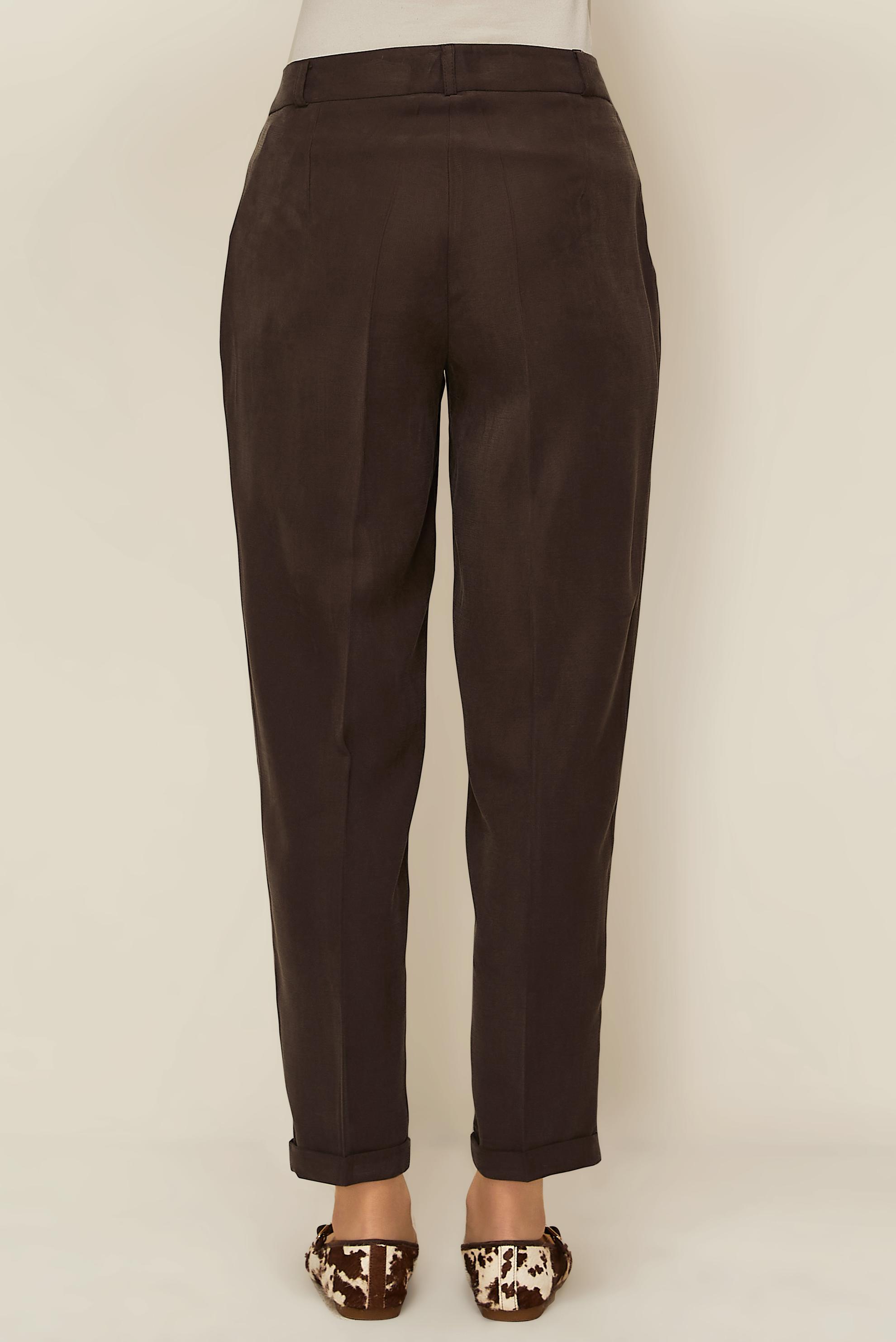 Hijab clothing BROWN PLEATED PANTS 70930