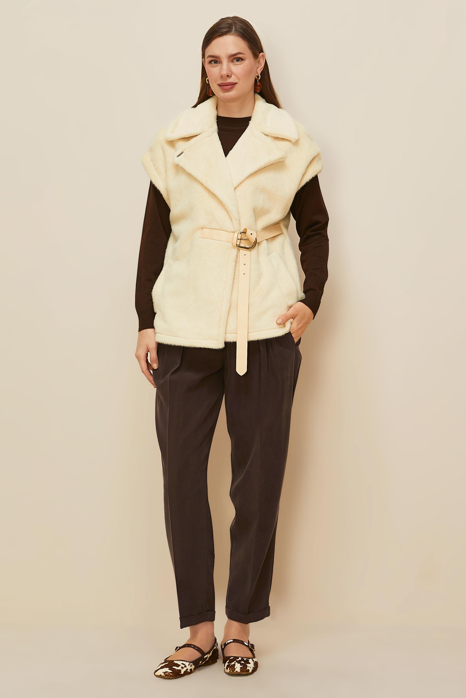 Hijab clothing BROWN PLEATED PANTS 70930