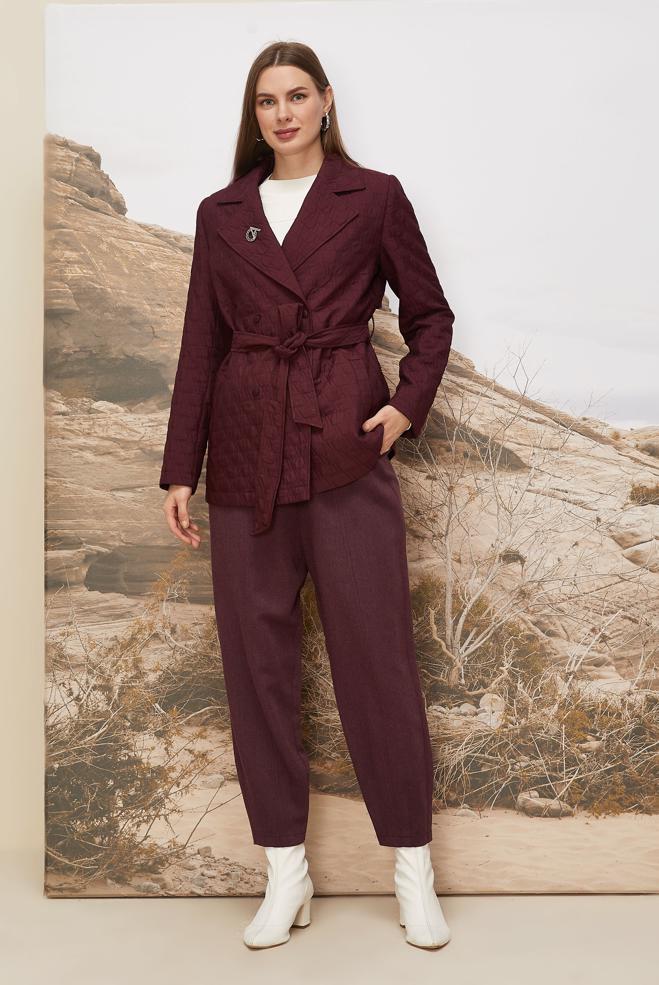 Hijab clothing CLARET RED 70931 JAKAR 740 PANTOLON 38-46 - ALVİNA