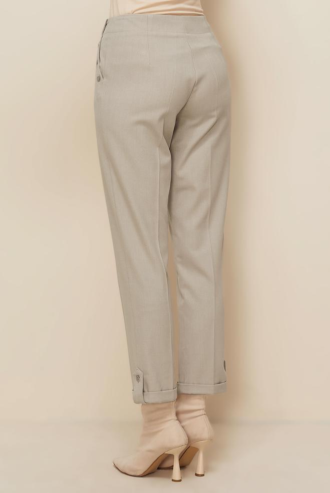 Hijab clothing BEIGE 70938 PADME PANTOLON 38-44  TEK 40 - ALVİNA