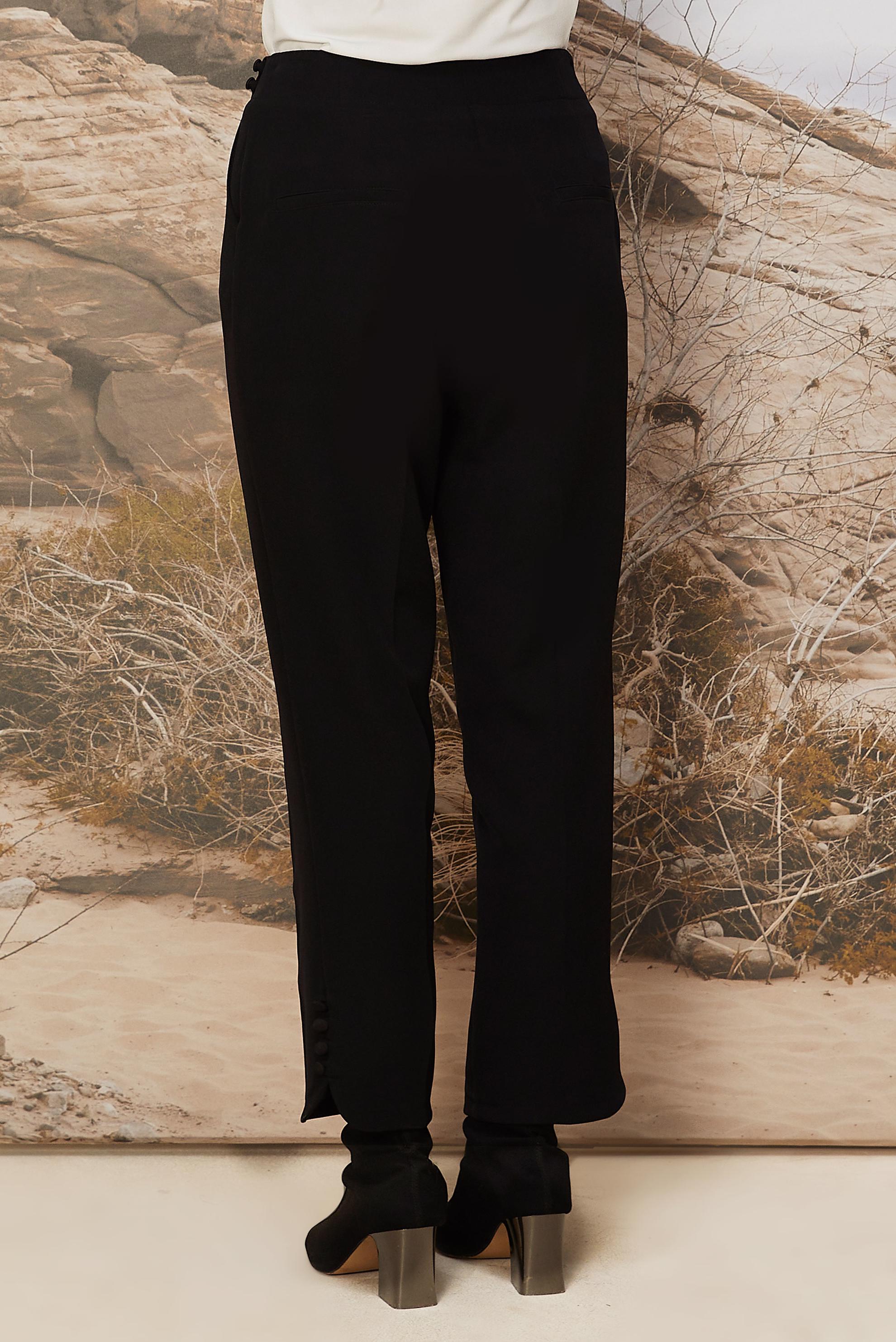 Hijab clothing BLACK BUTTON DETAILED PANTS 70941