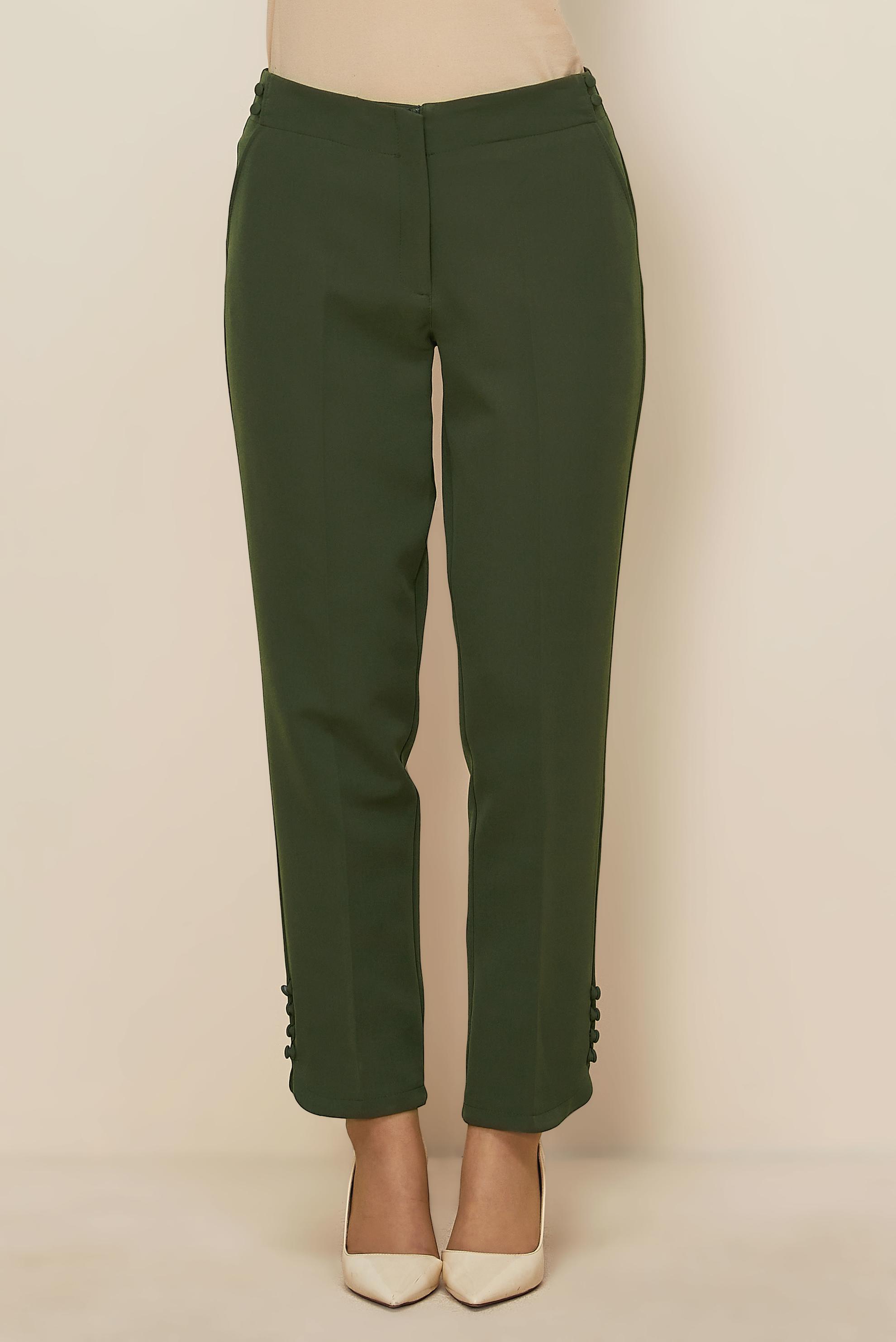 Tesettür giyim HAKİ 70941 44102 PANTOLON 38-48 TEK 42