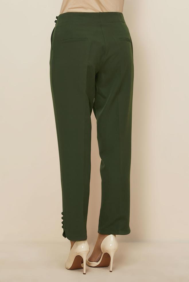 Tesettür giyim HAKİ 70941 44102 PANTOLON 38-48 TEK 42 - ALVİNA