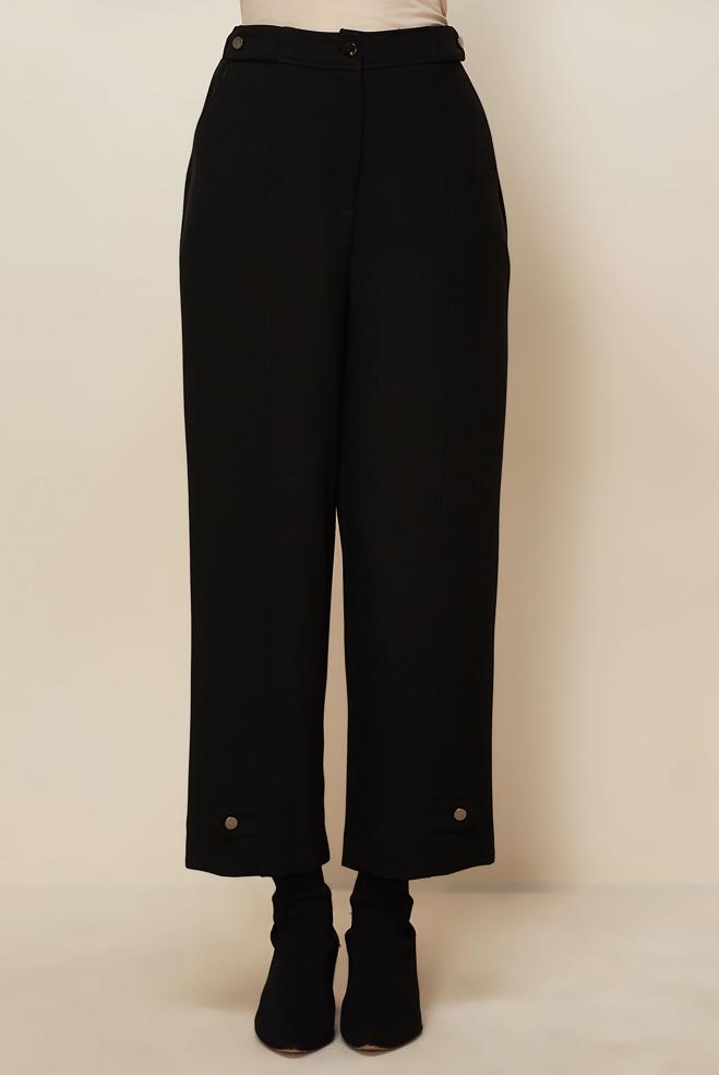 Hijab clothing BLACK 70943 10023 PANTOLON 38-46 TEK 42 - ALVİNA