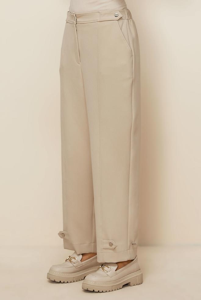 Hijab clothing BEIGE 70943 10023 PANTOLON 38-46 TEK 42 - ALVİNA